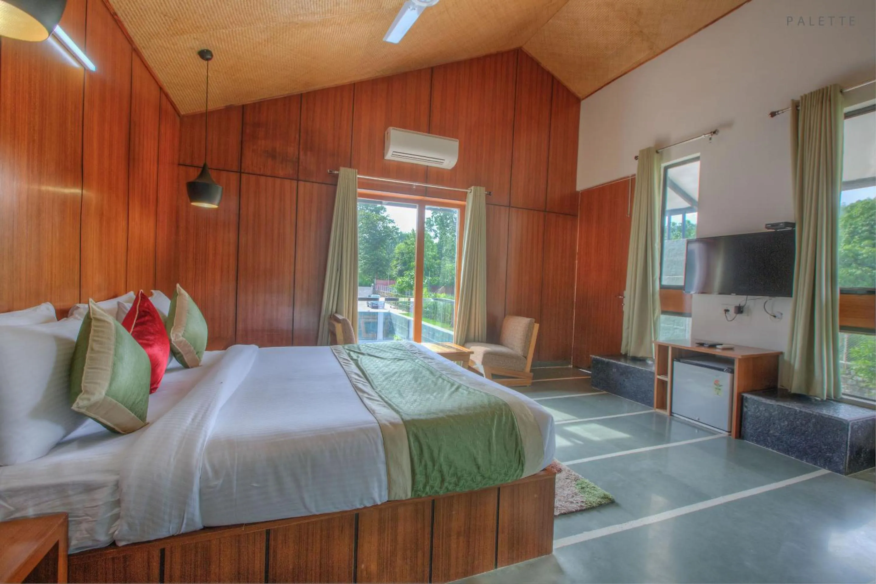 Bed in The Cloyster Resort and Spa