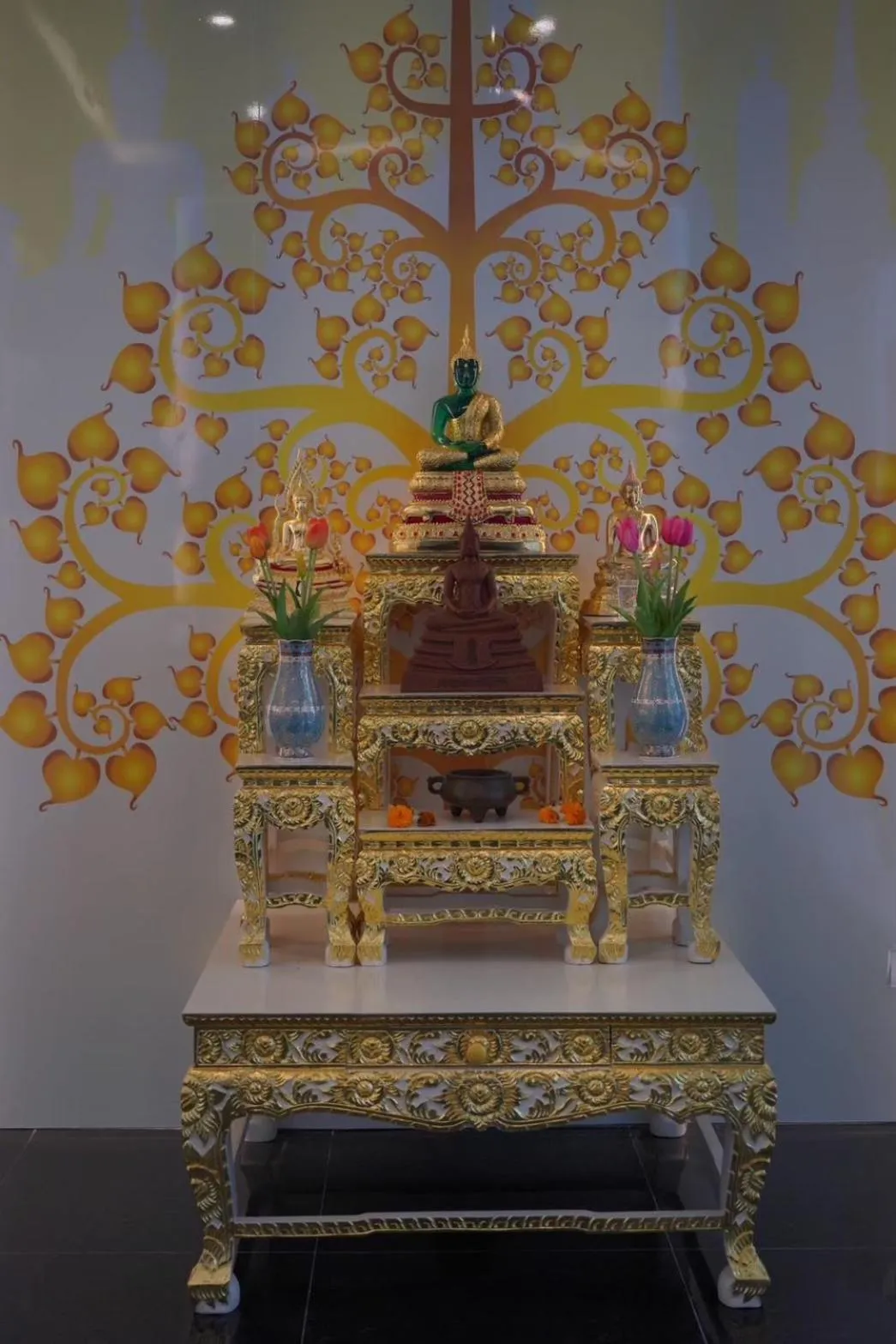 Decorative detail in D Eco Wellness Center