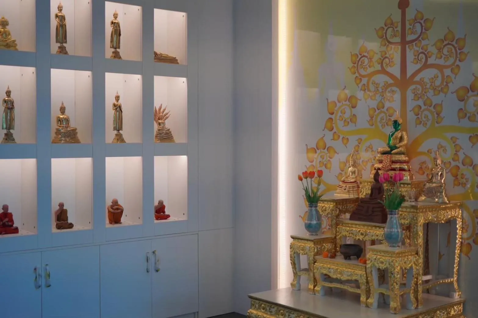 Decorative detail in D Eco Wellness Center