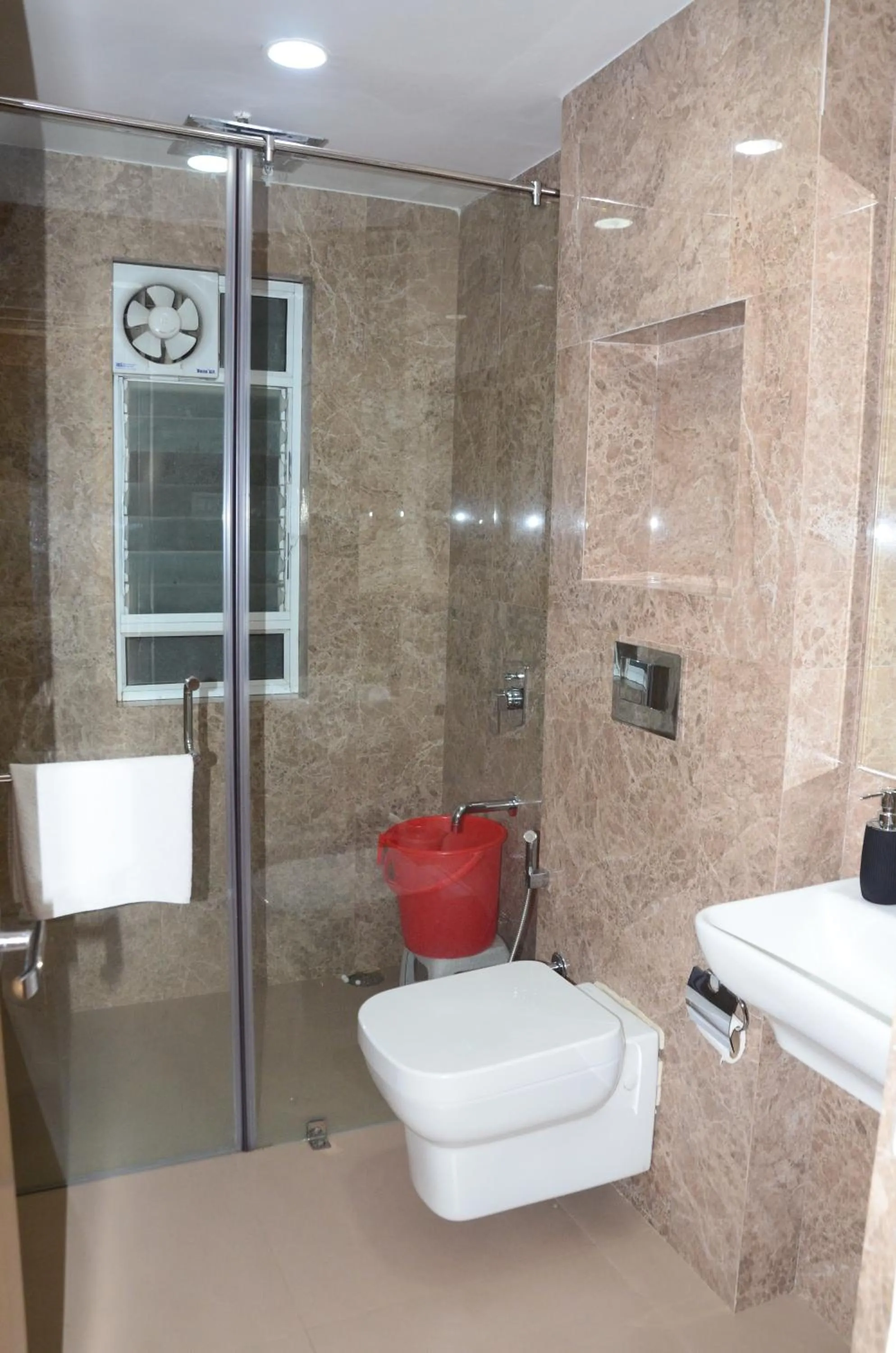 Shower in CRYTSAL RESIDENCY