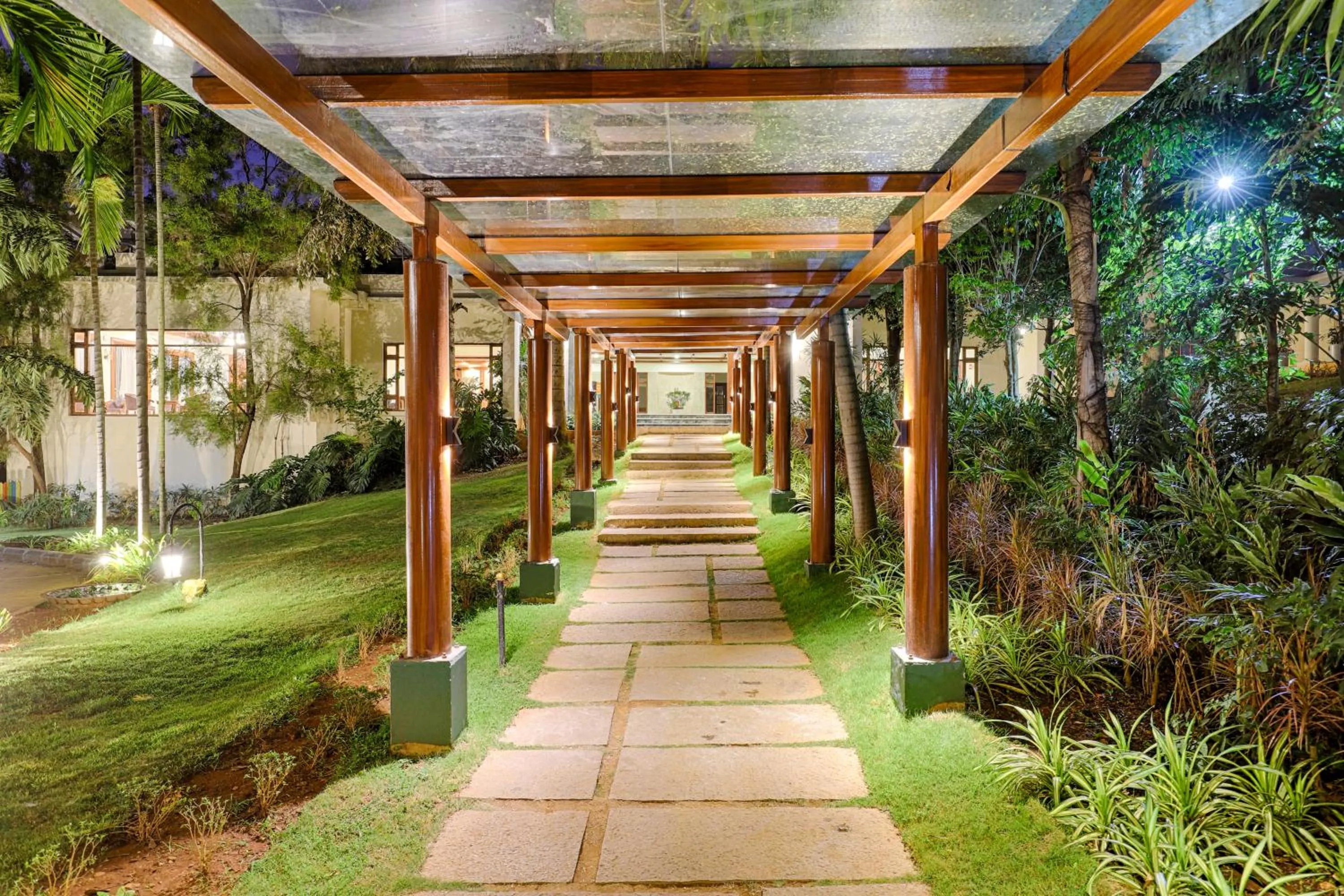 Facade/entrance in Club Mahindra Golden Landmark, Mysuru
