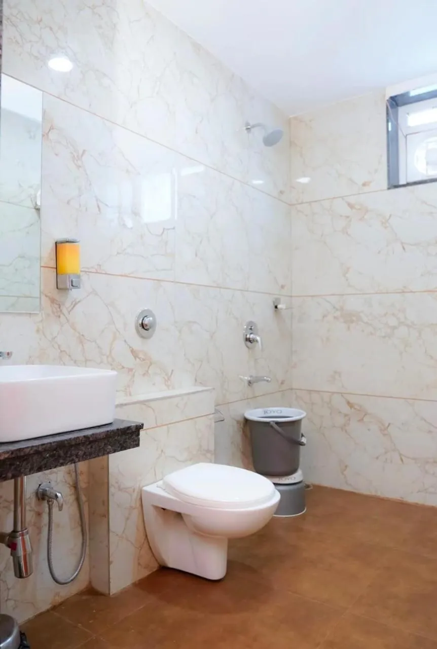 Bathroom in Hotel Heera Residency
