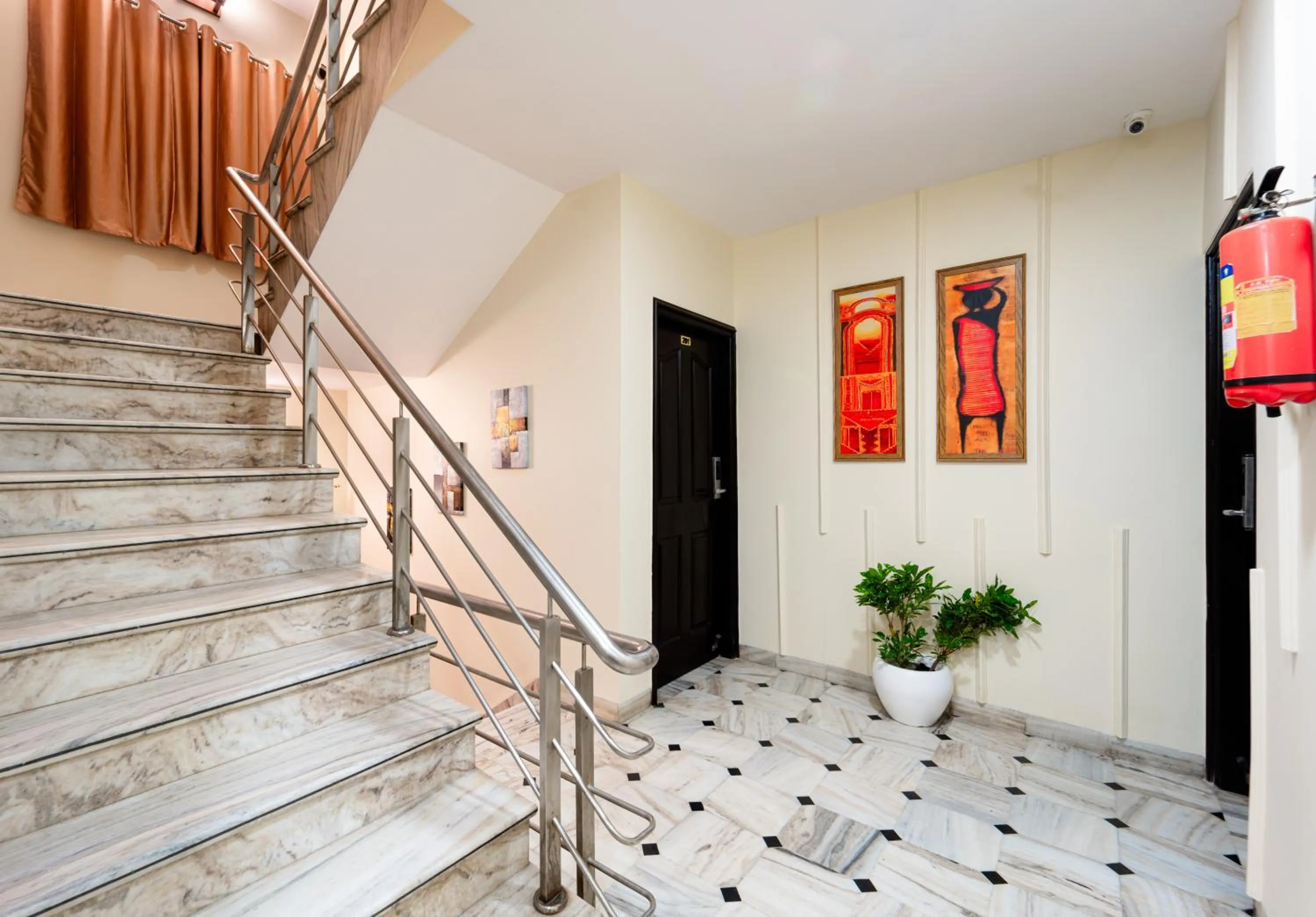 Property building in Hotel Posada