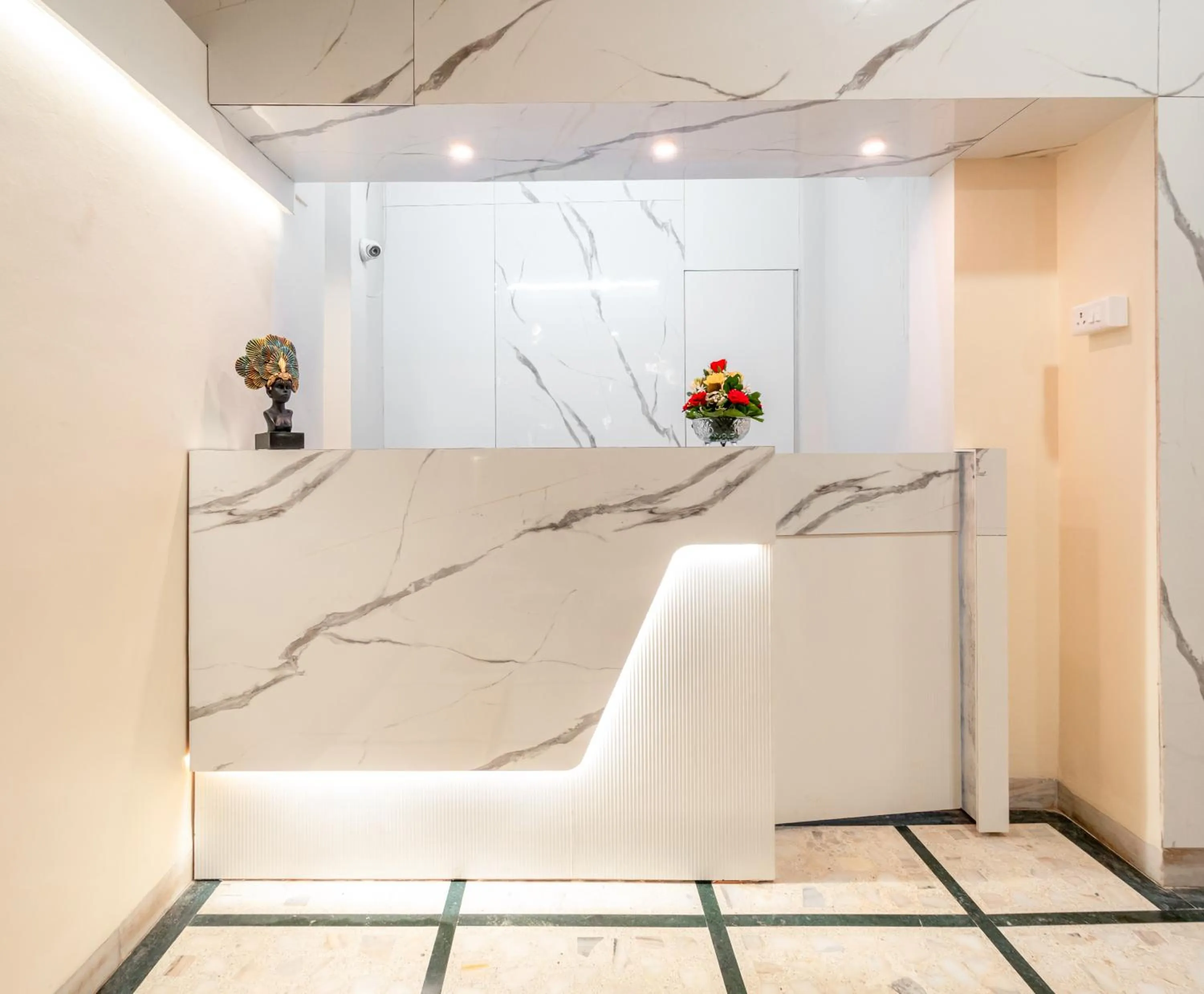 Lobby or reception in Hotel Posada