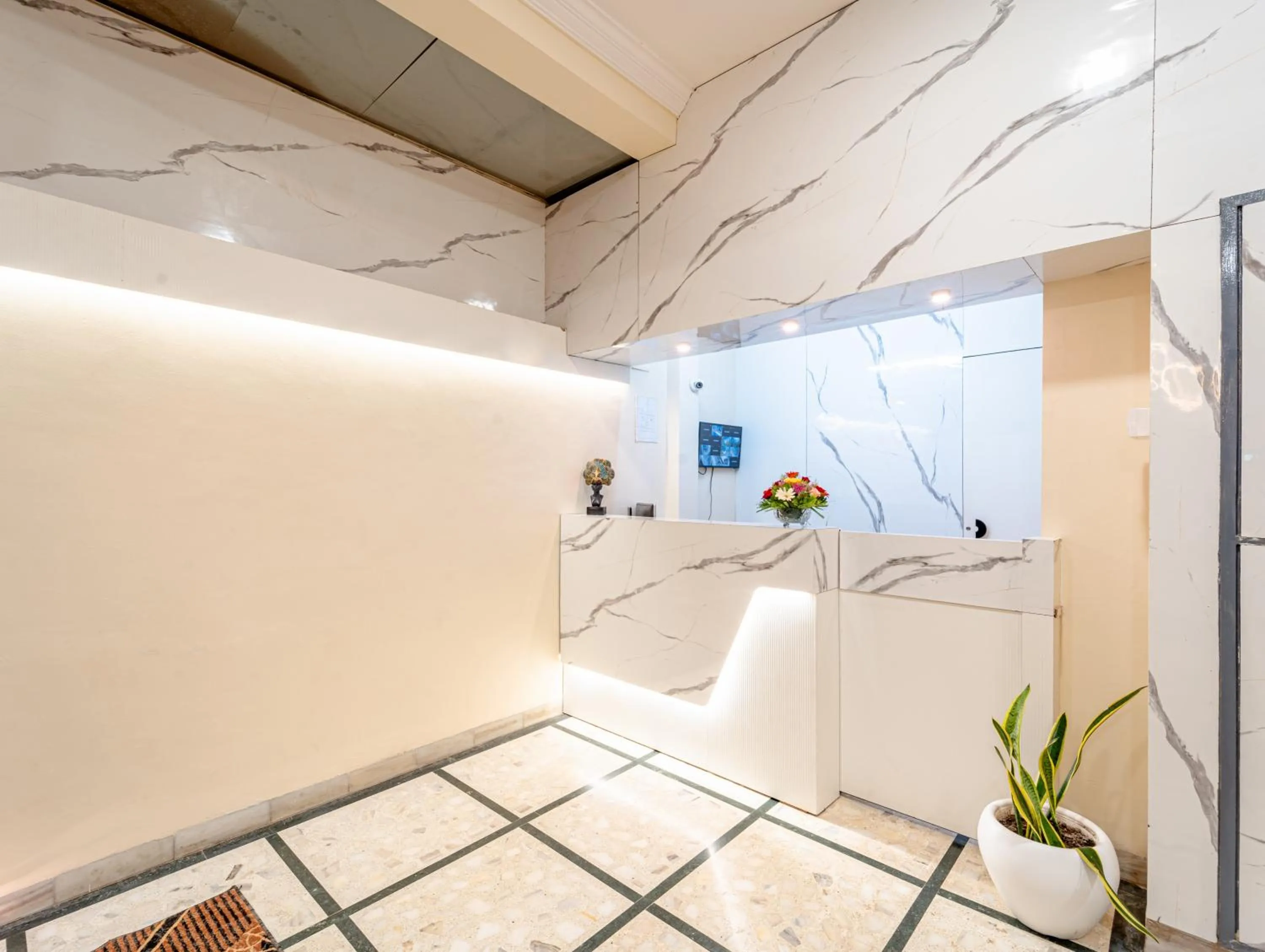 Lobby or reception in Hotel Posada