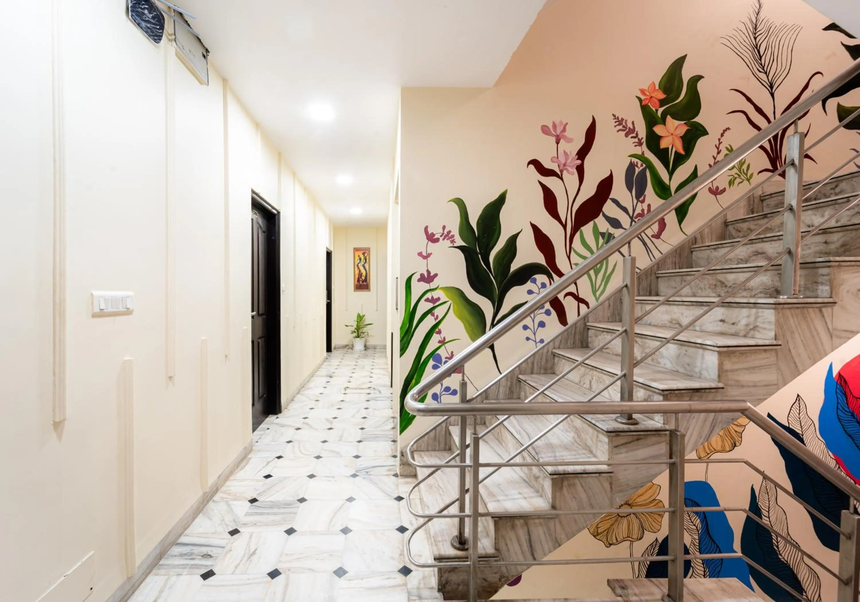 Property building in Hotel Posada