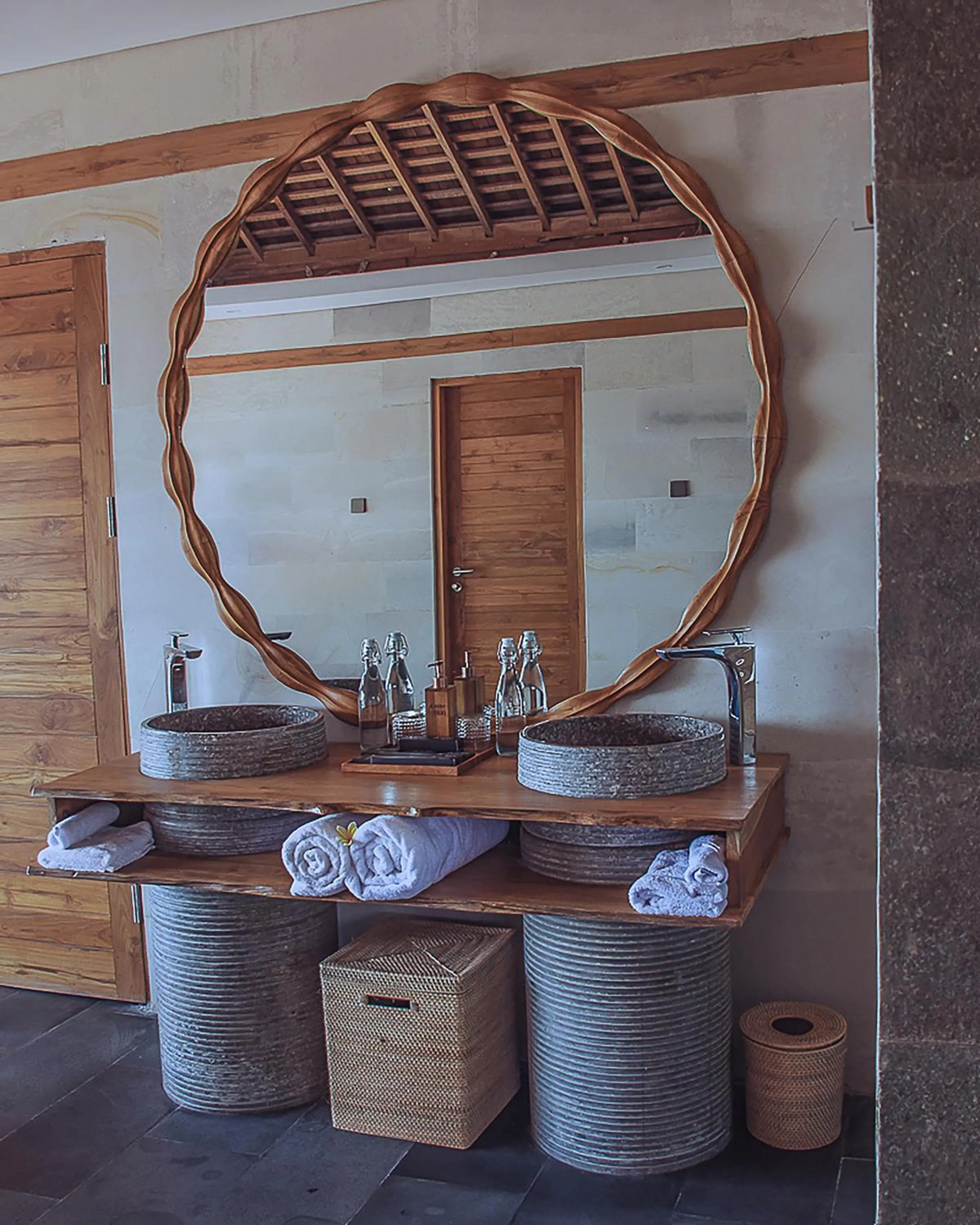 Bathroom in TUNAK Resort Lombok