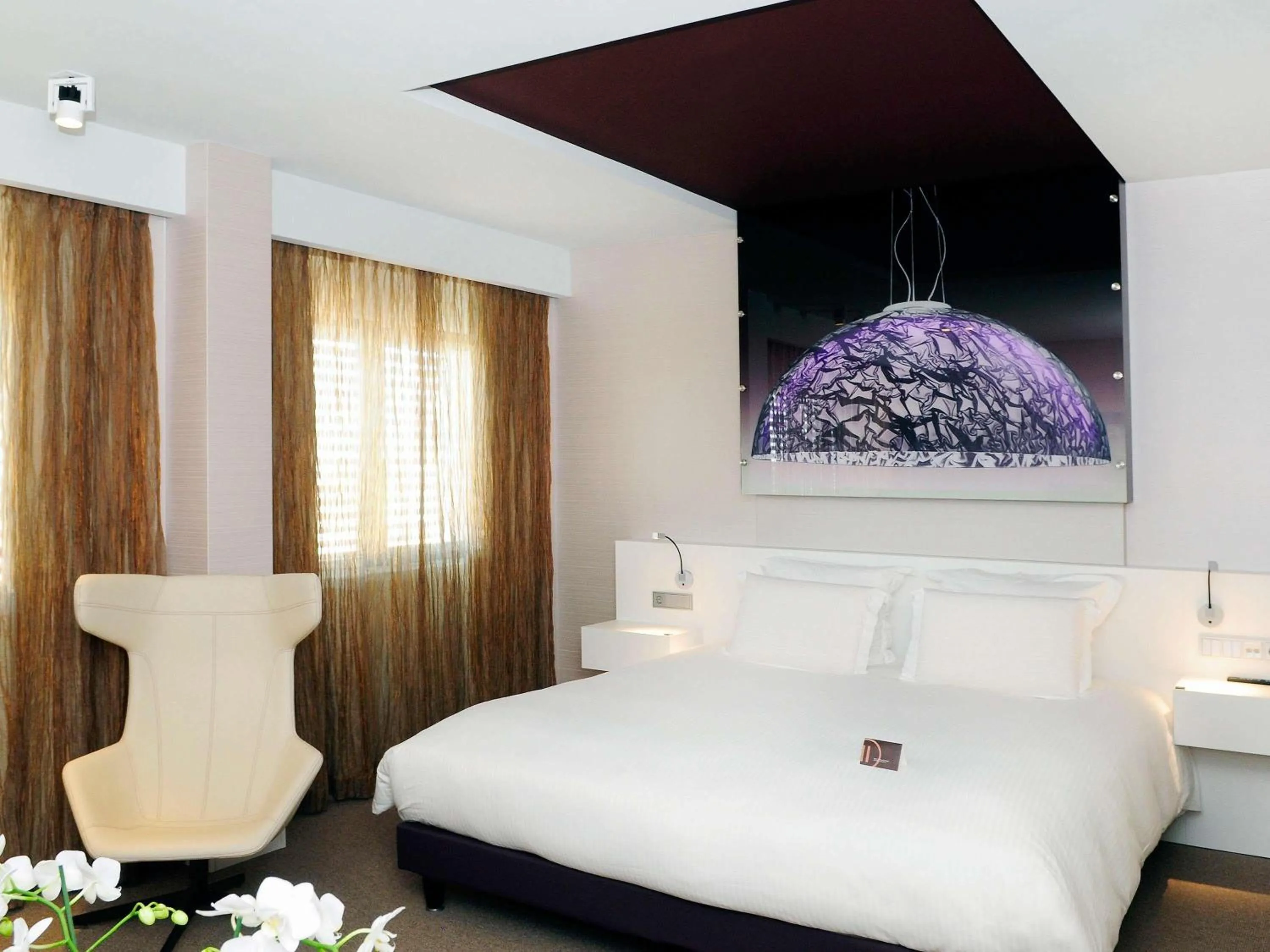 Bedroom, Bed in Pullman Eindhoven Cocagne