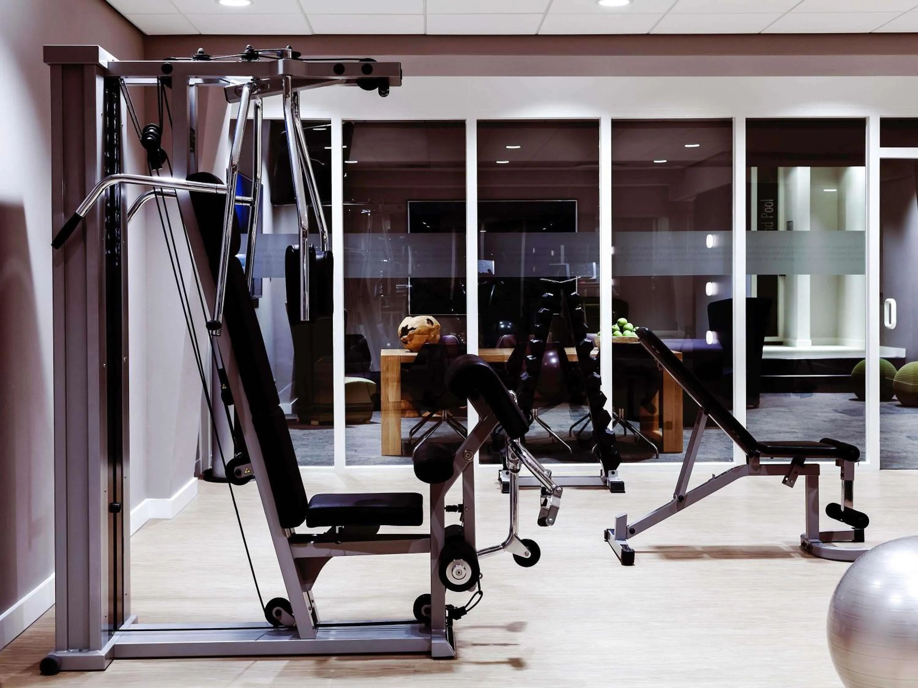 Fitness centre/facilities in Pullman Eindhoven Cocagne