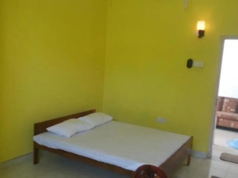 Bed in Polhena Coral Reef Resort