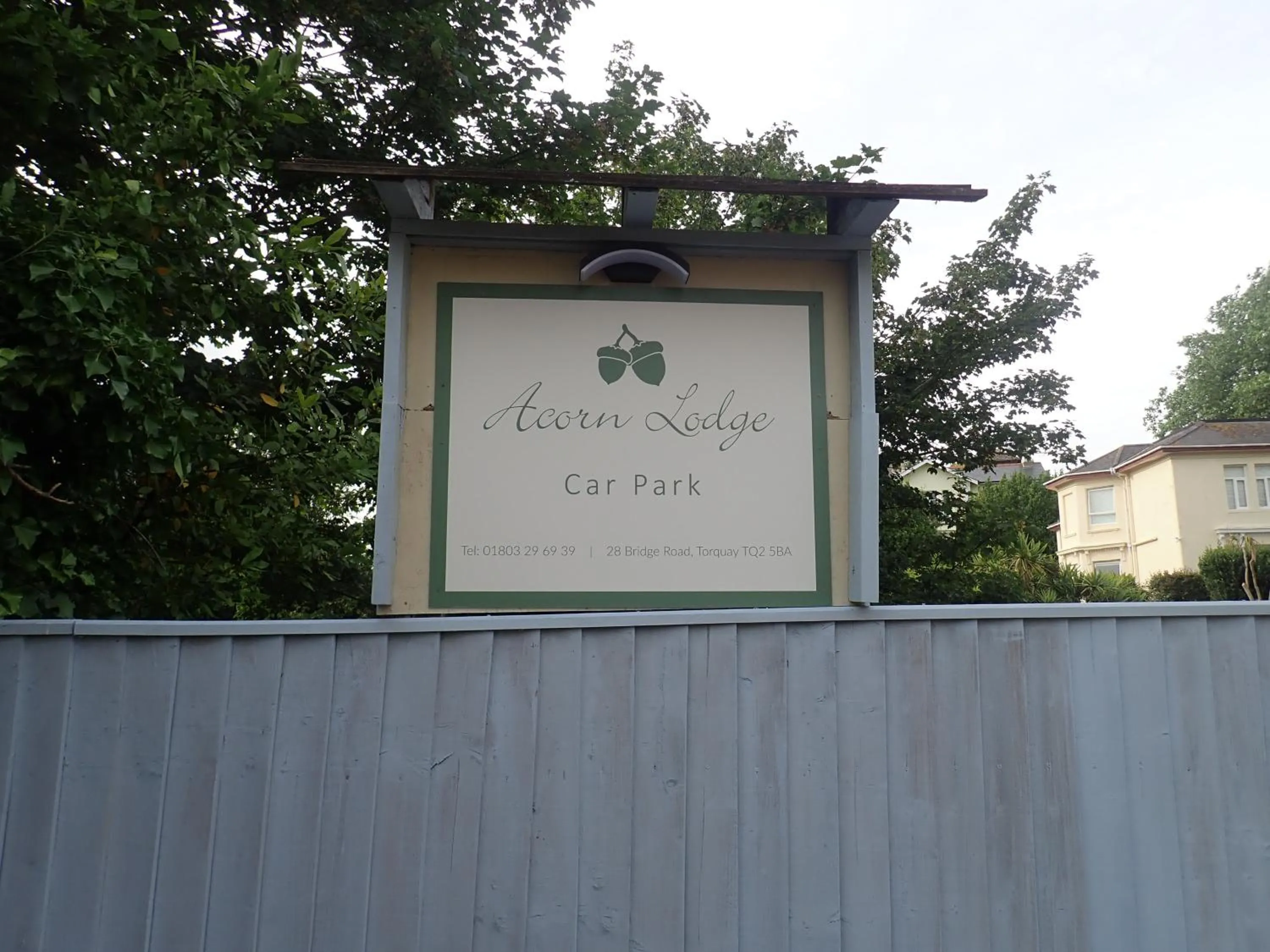 Property logo or sign in Acorn Lodge