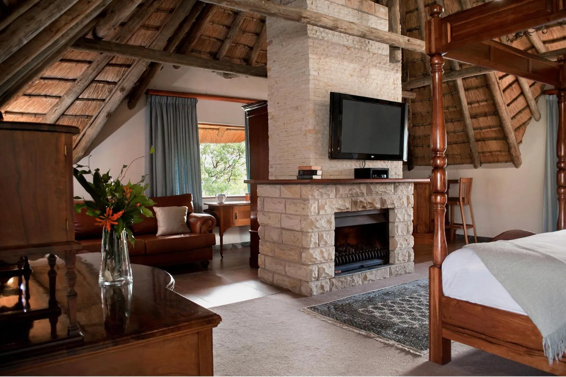 Bedroom, Bed in Inkungu Lodge