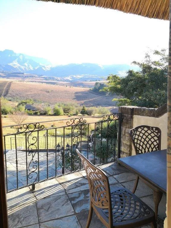 Pool view in Inkungu Lodge