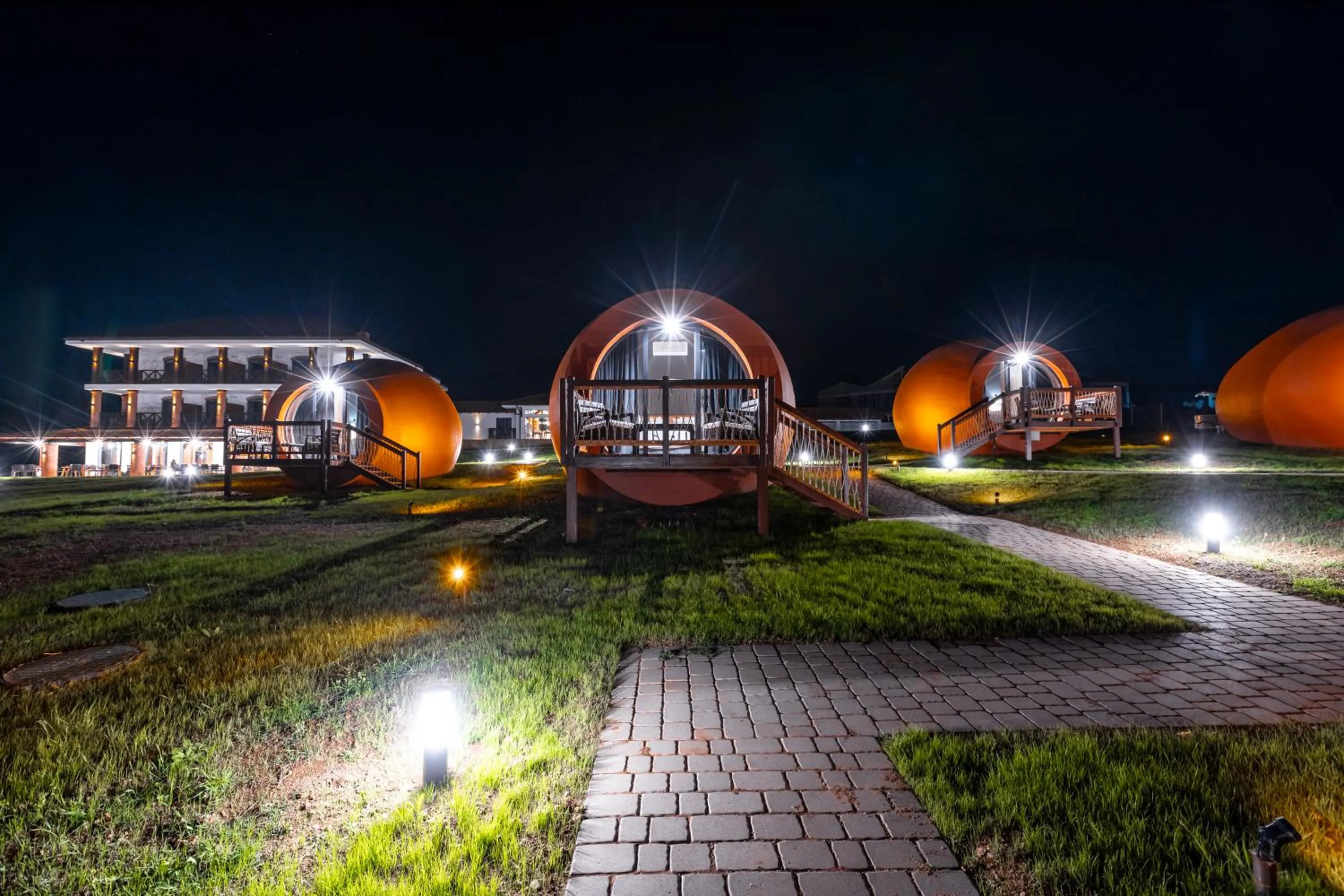 Property building in Hotel Qvevrebi