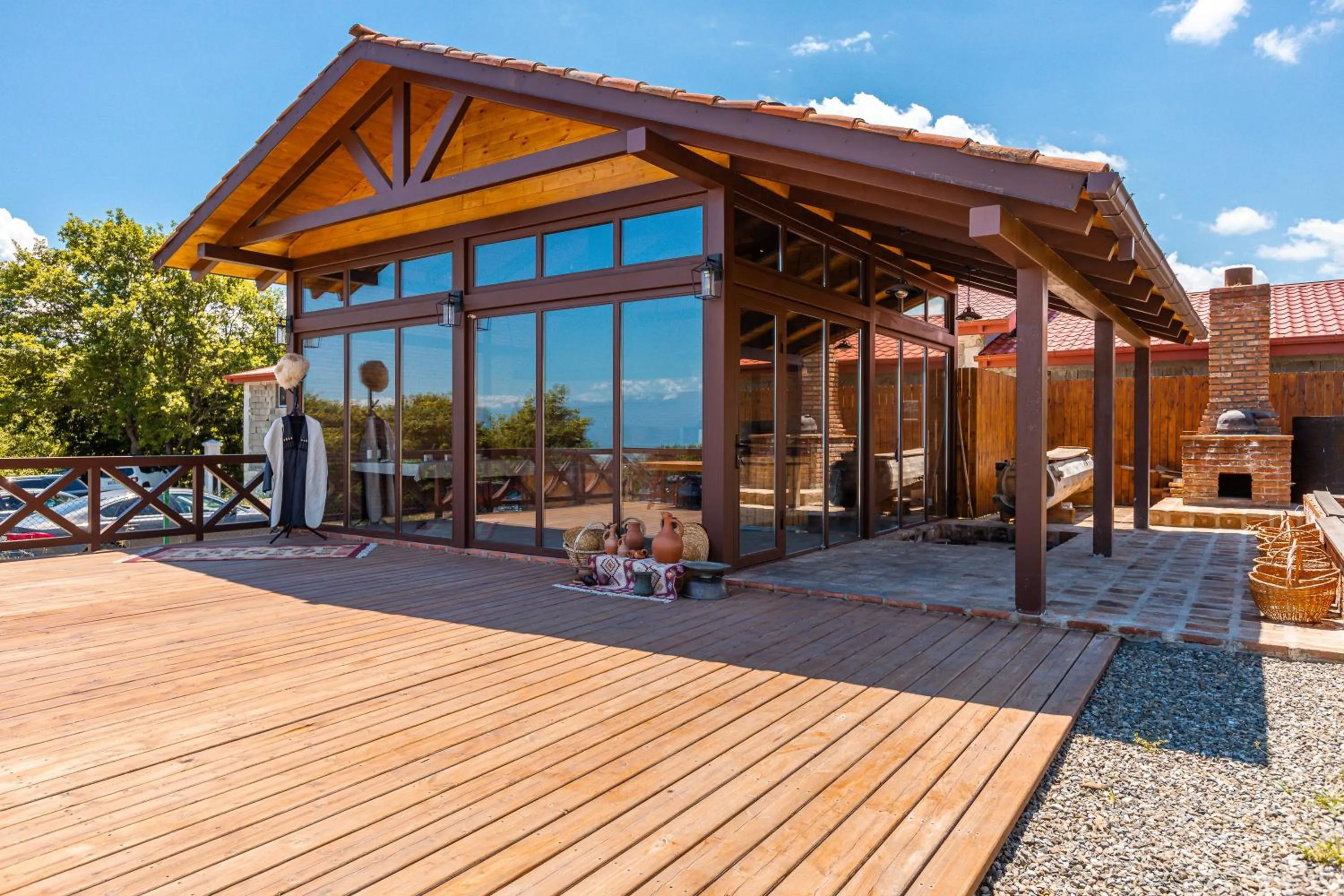 Property building in Hotel Qvevrebi