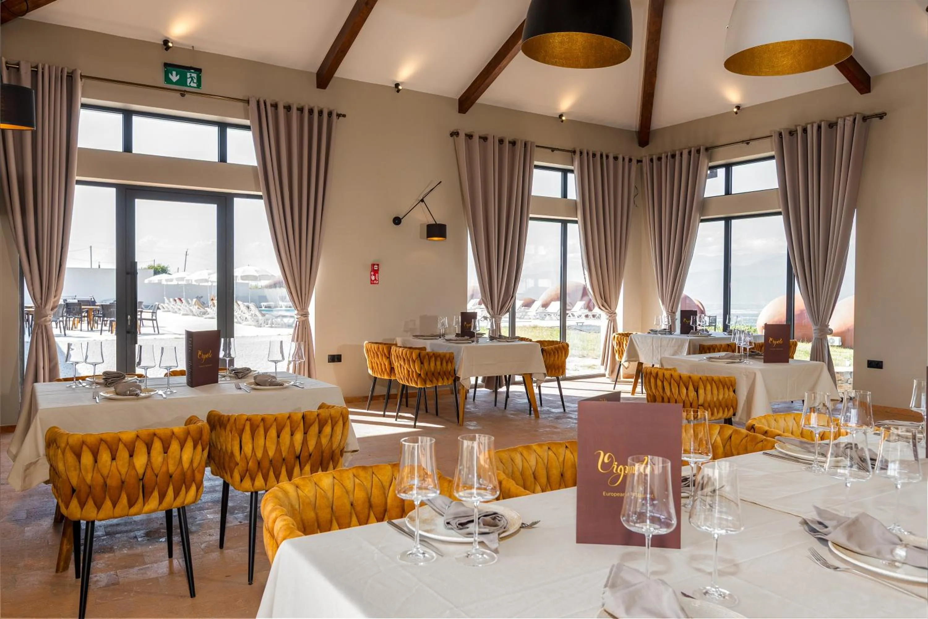 Restaurant/places to eat in Hotel Qvevrebi