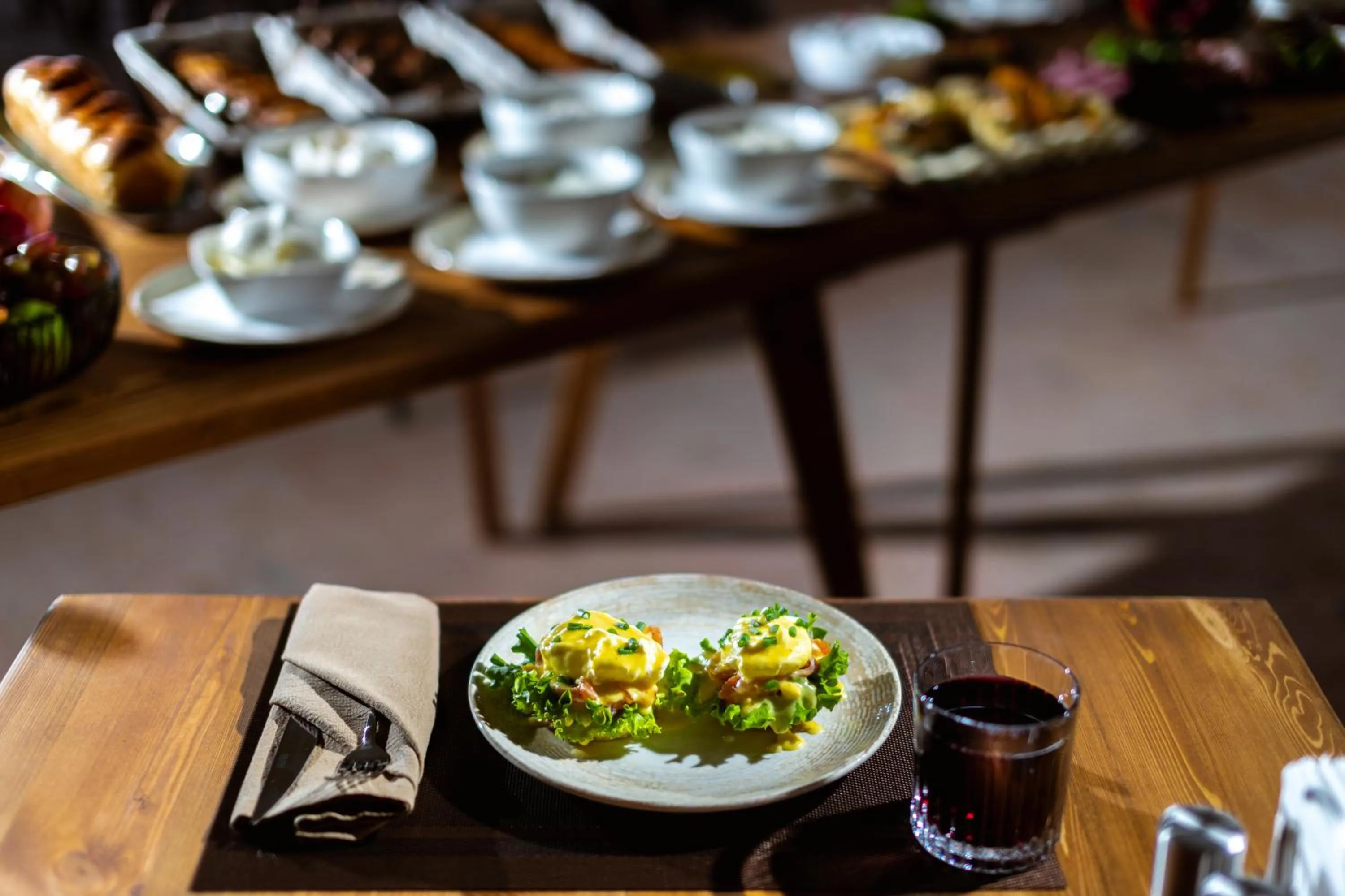 Breakfast in Hotel Qvevrebi