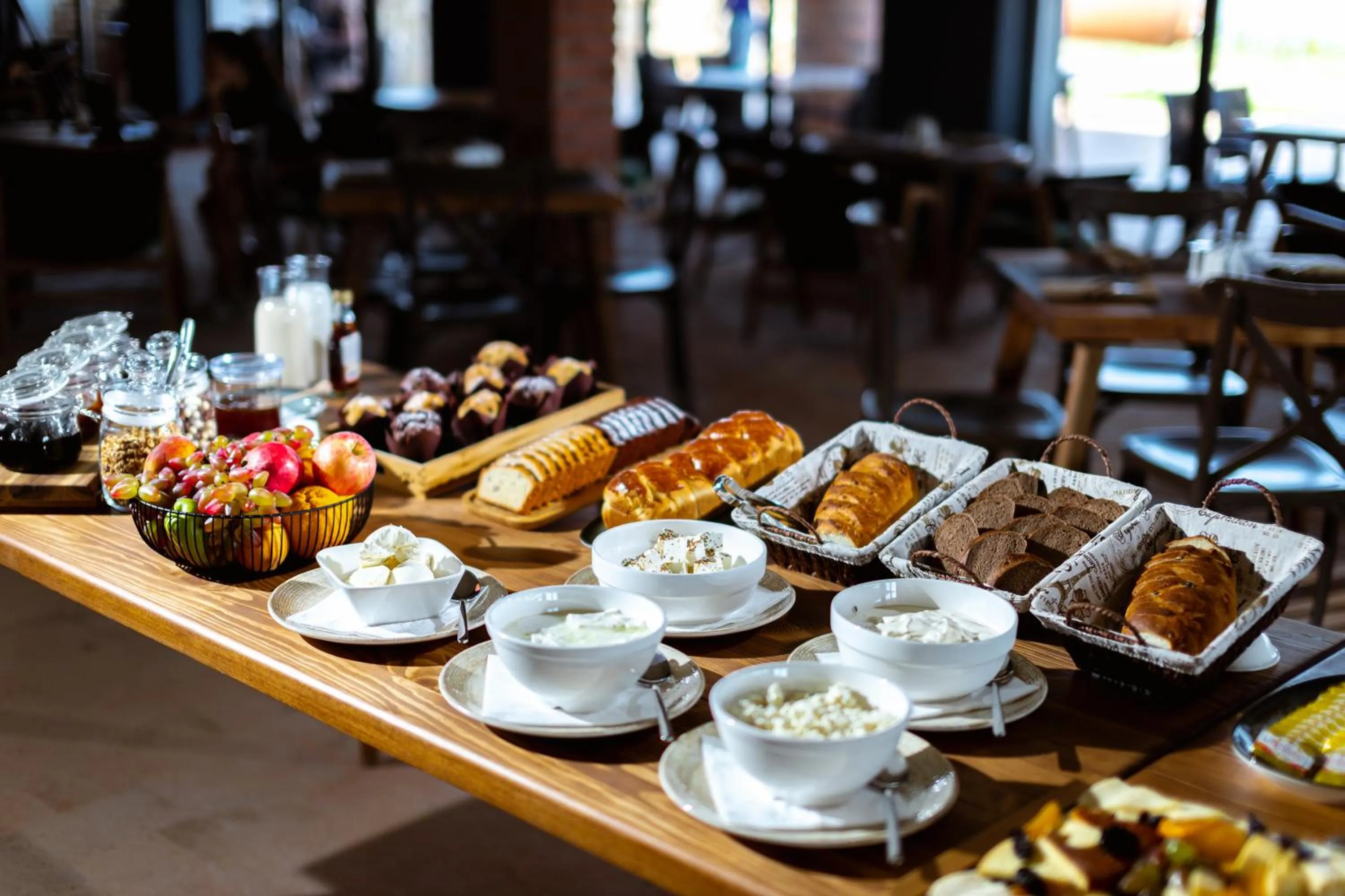 Breakfast in Hotel Qvevrebi
