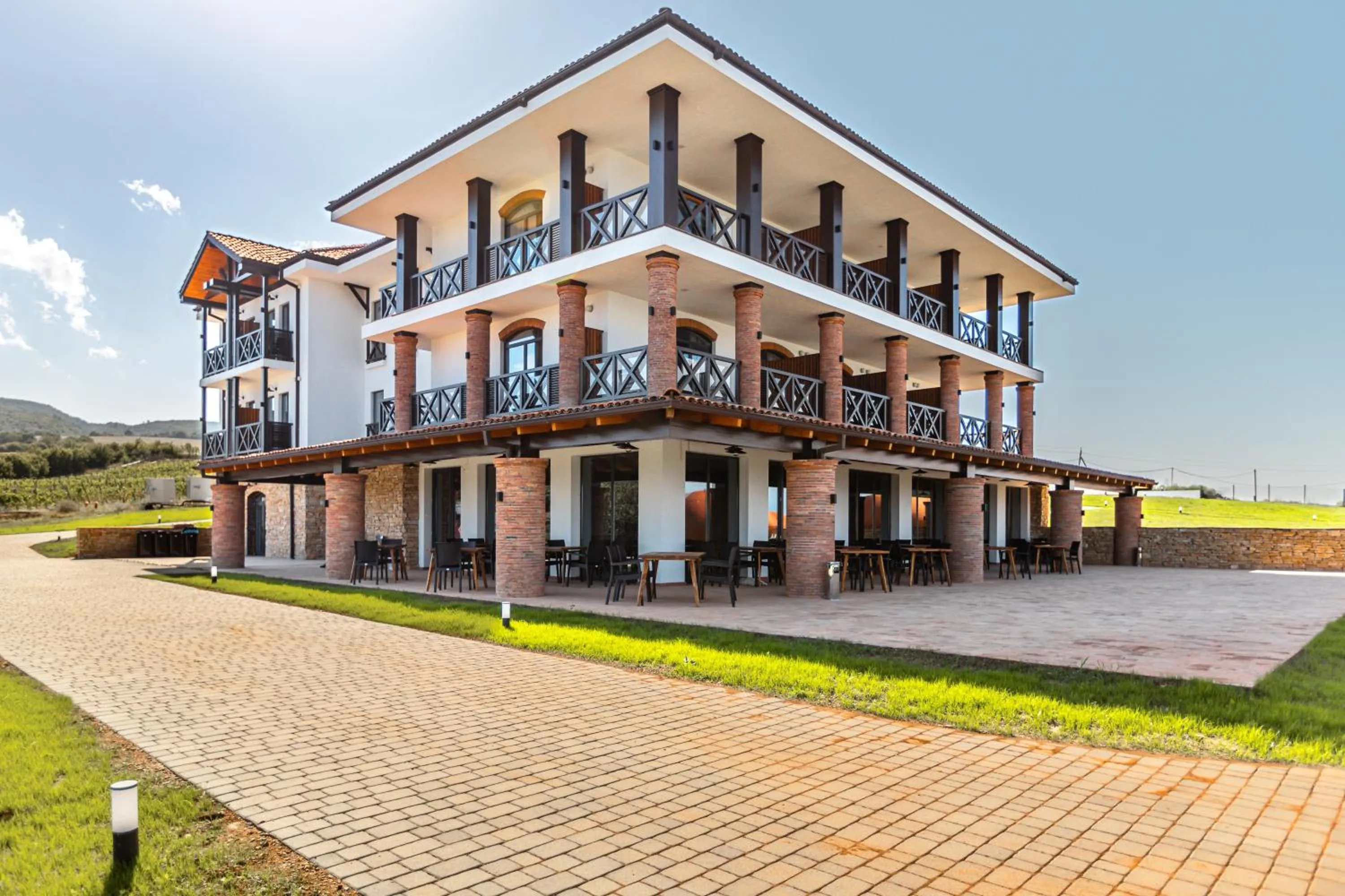 Property building in Hotel Qvevrebi