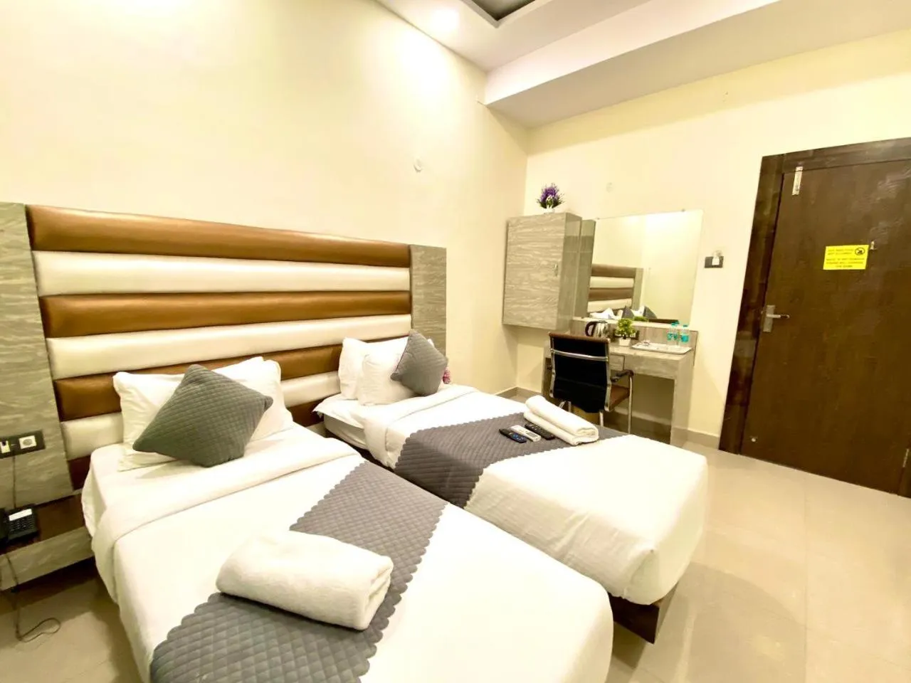 Bed in Hotel Sky International- Airport Zone Hyderabad