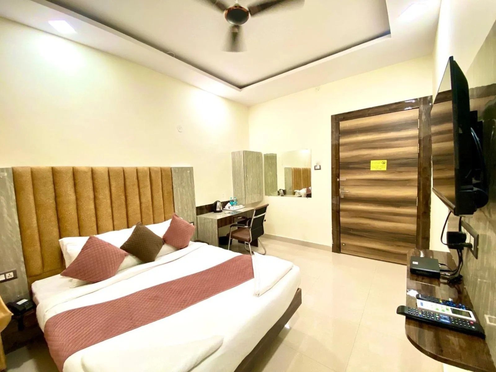 Bed in Hotel Sky International- Airport Zone Hyderabad