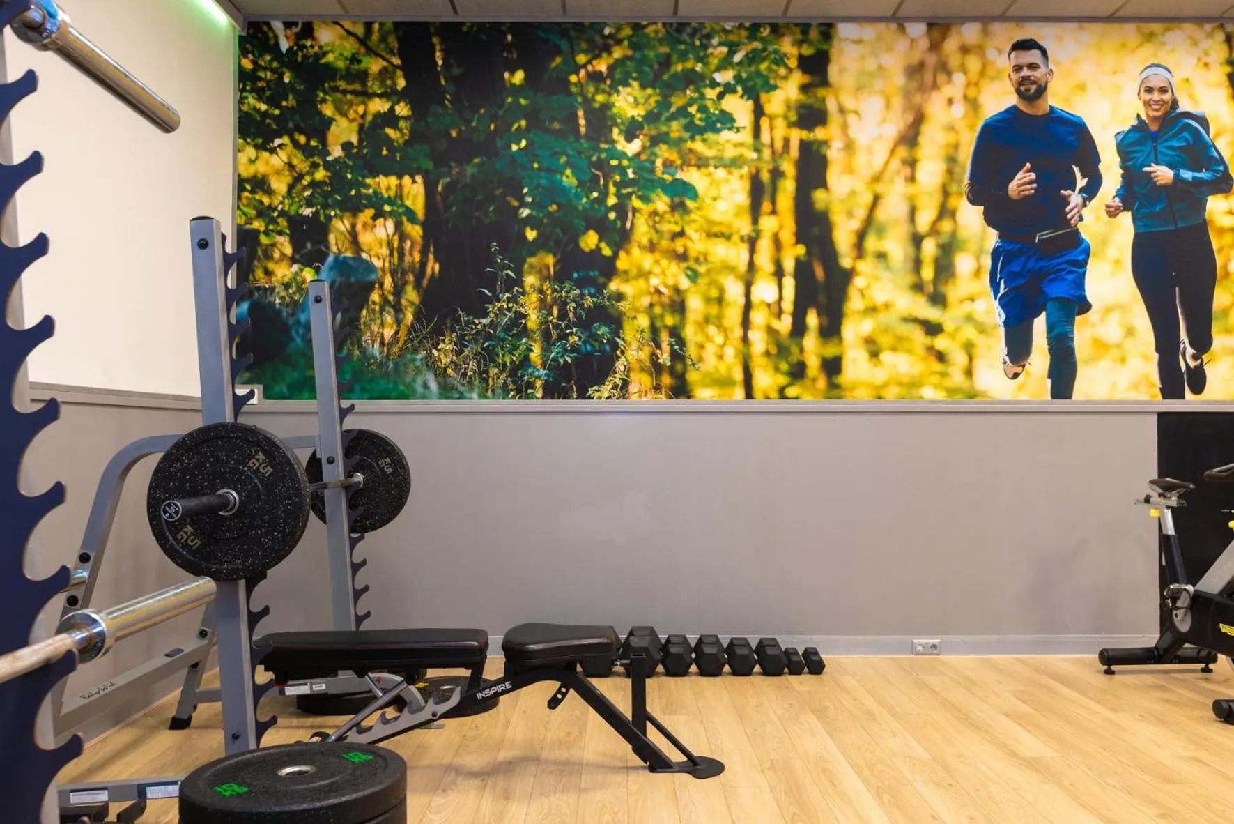 Fitness centre/facilities in Aparthotel Delden