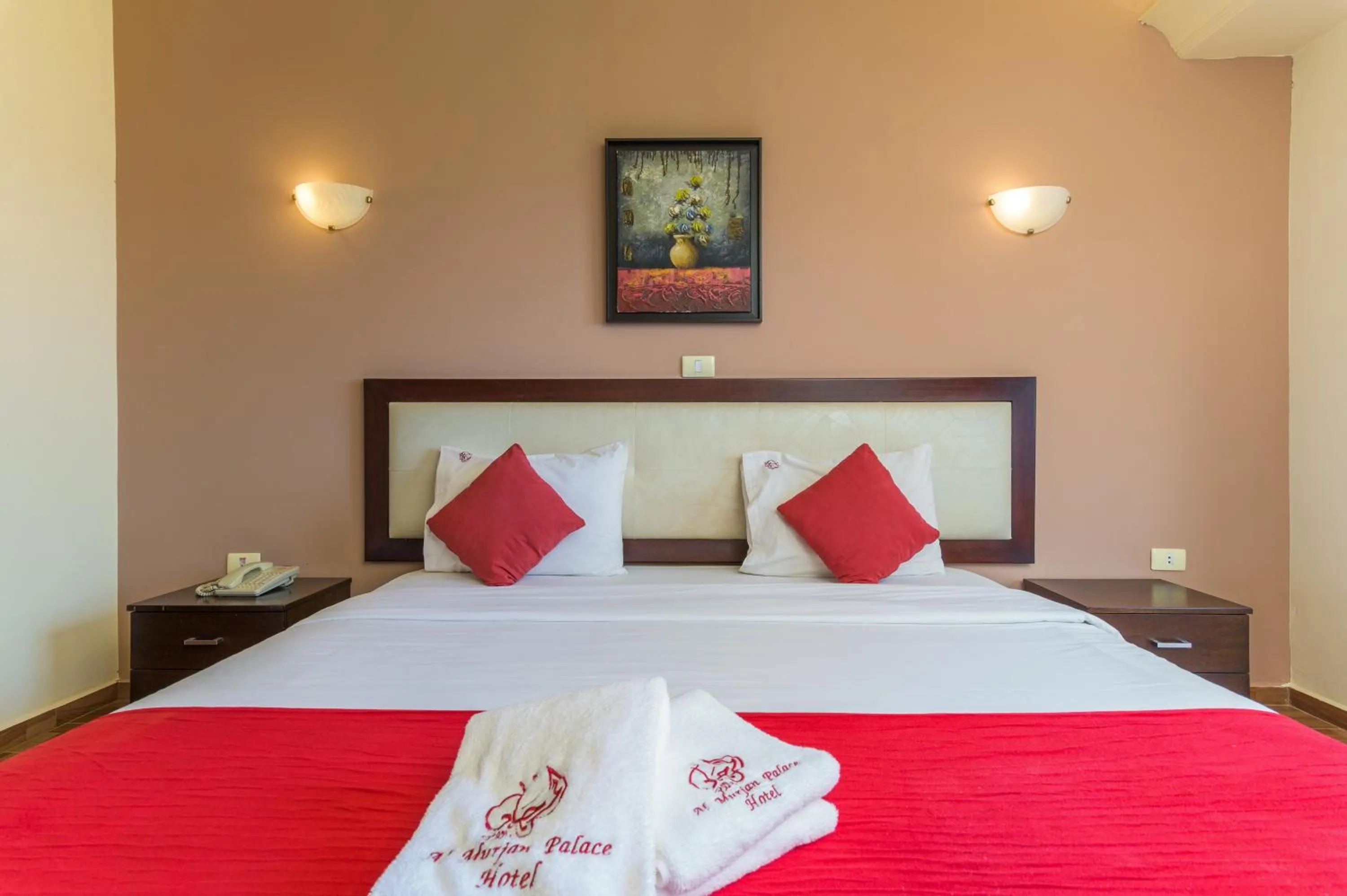 Bed in Al Murjan Palace Hotel Jounieh