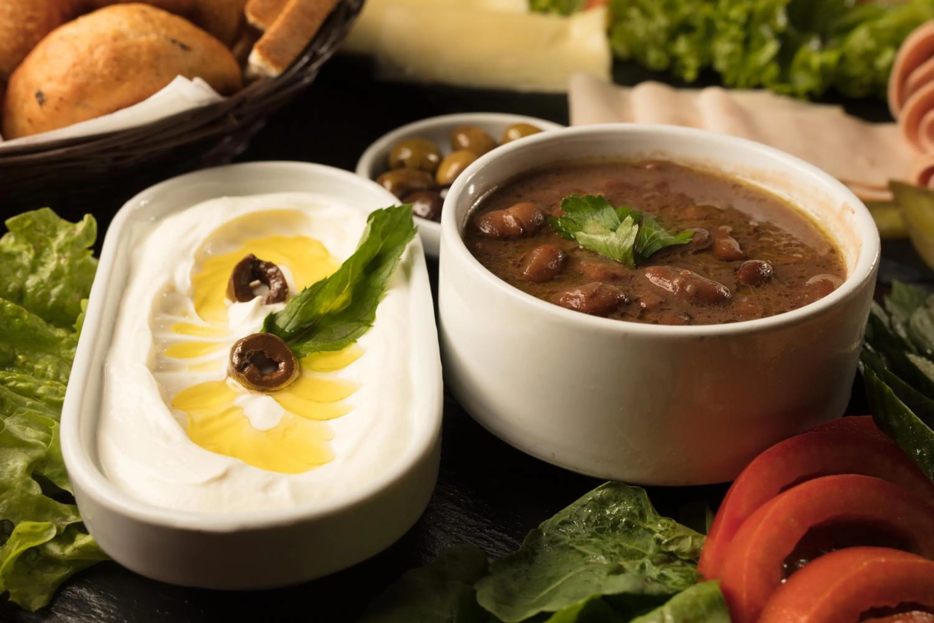 Food close-up in Al Murjan Palace Hotel Jounieh