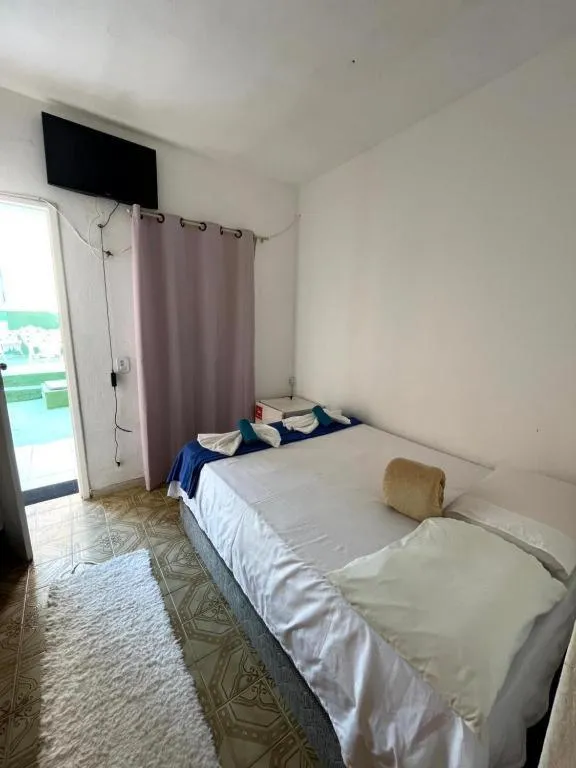 Bed in Pousada Vila Nativa