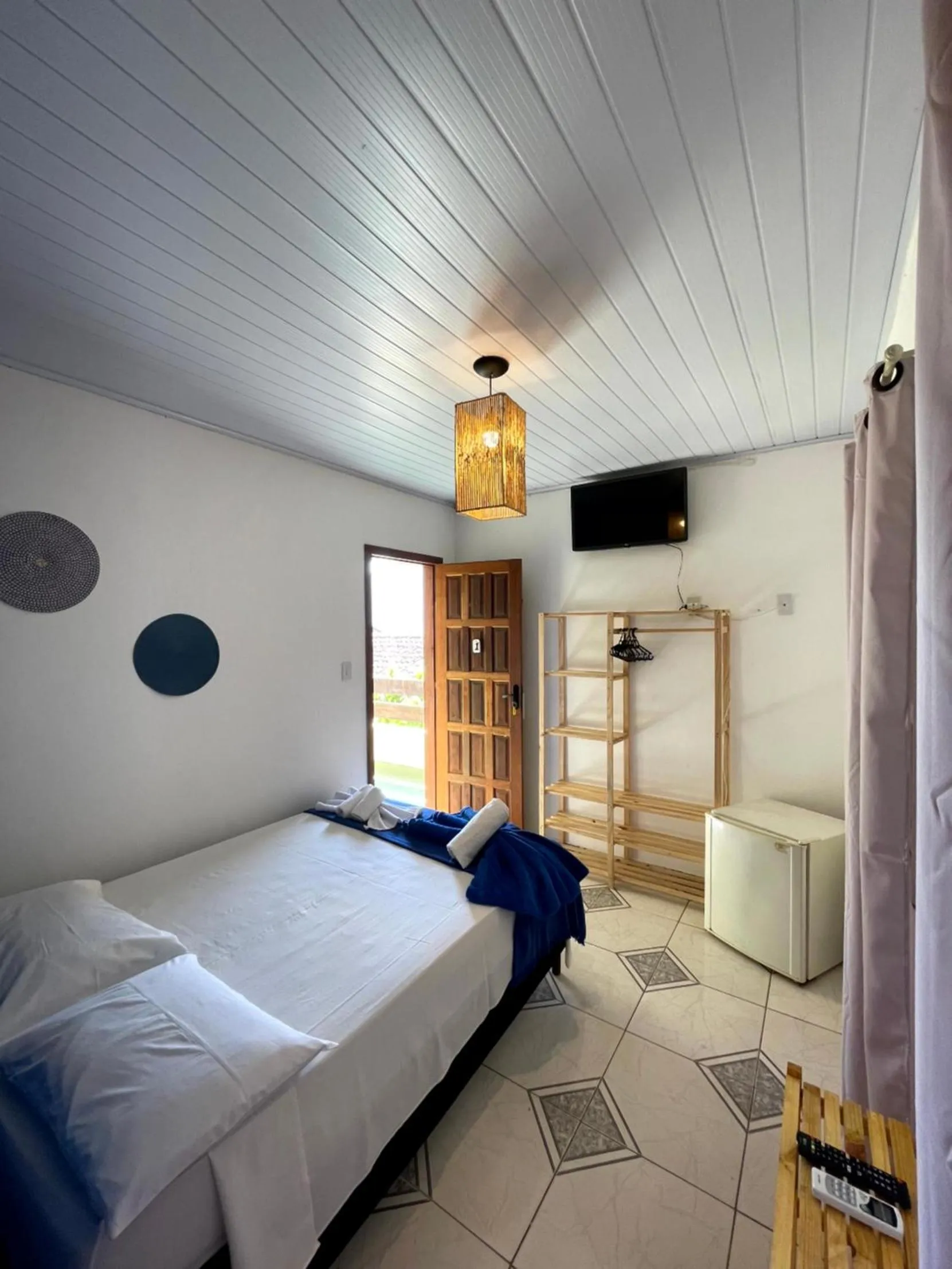 Bed in Pousada Vila Nativa