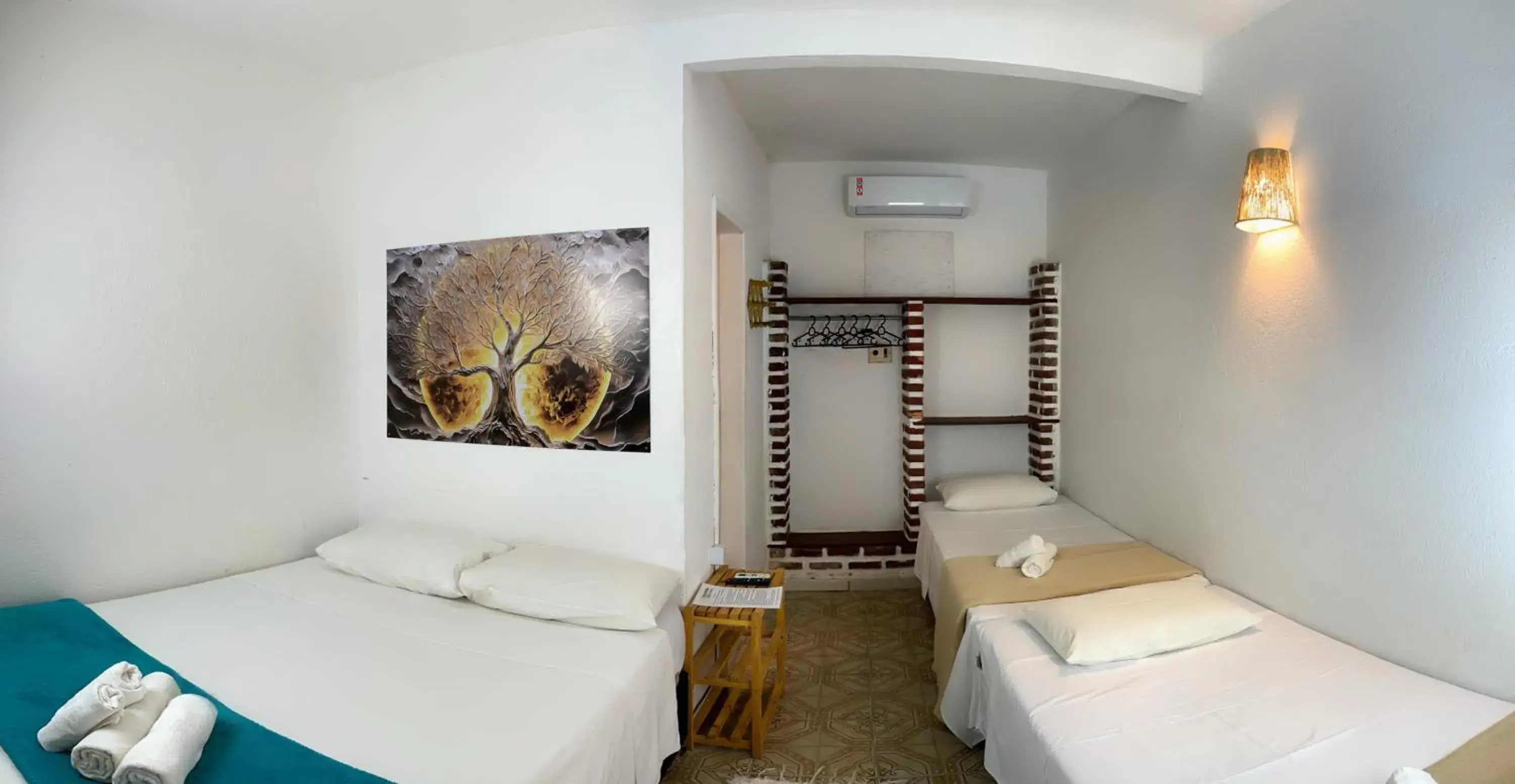 Quadruple Room in Pousada Vila Nativa Quadruple Room in Pousada Vila Nativa