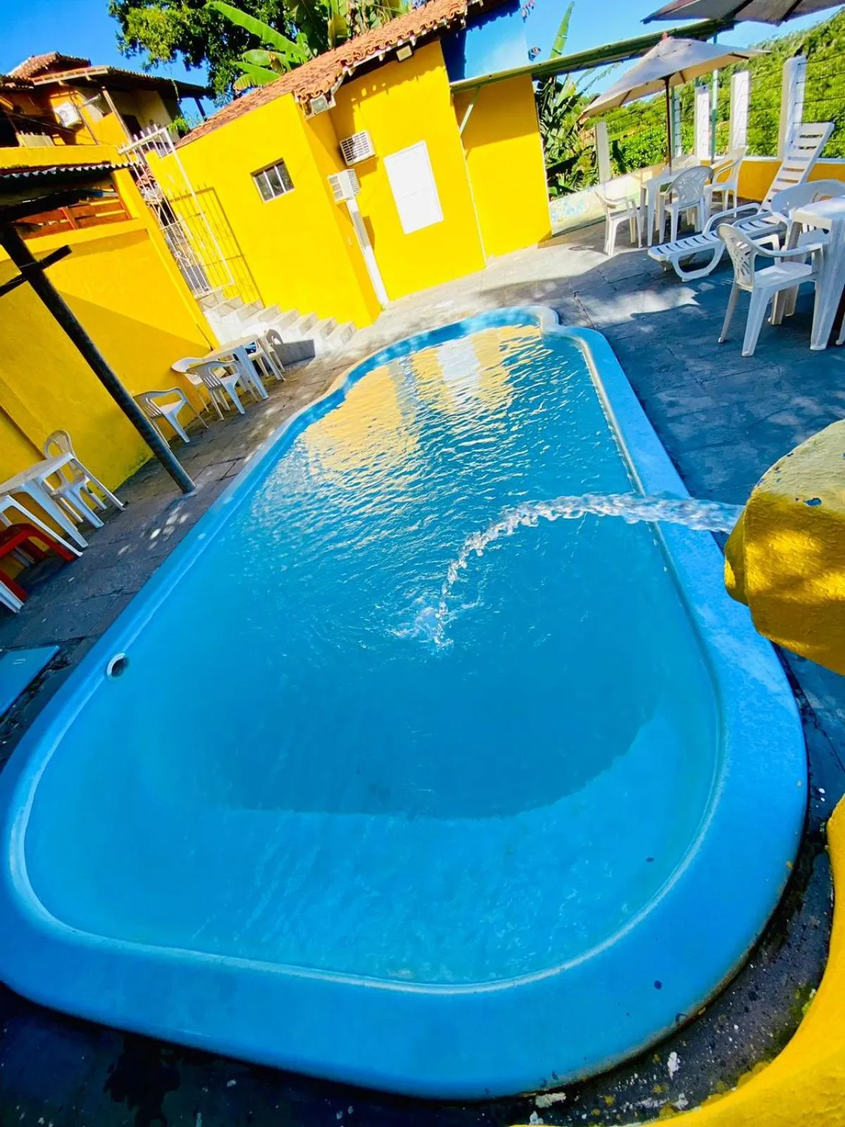Swimming pool in Pousada Vila Nativa