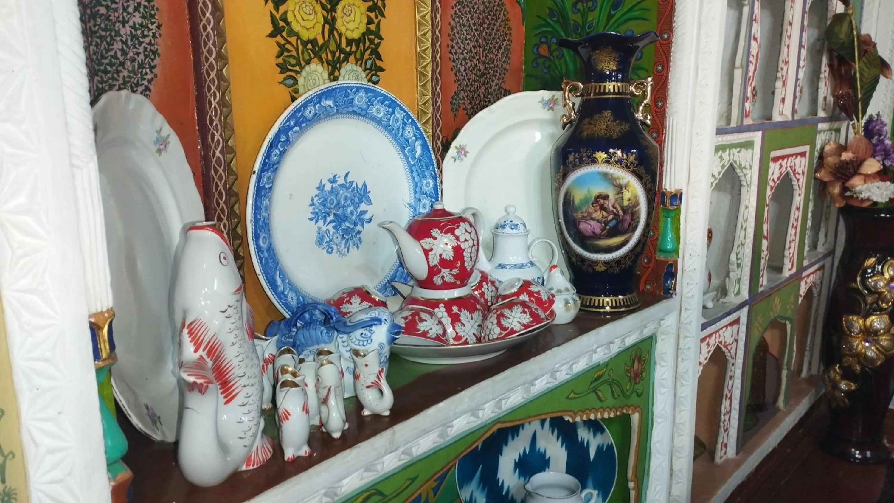 Decorative detail in Reyhana Unique House