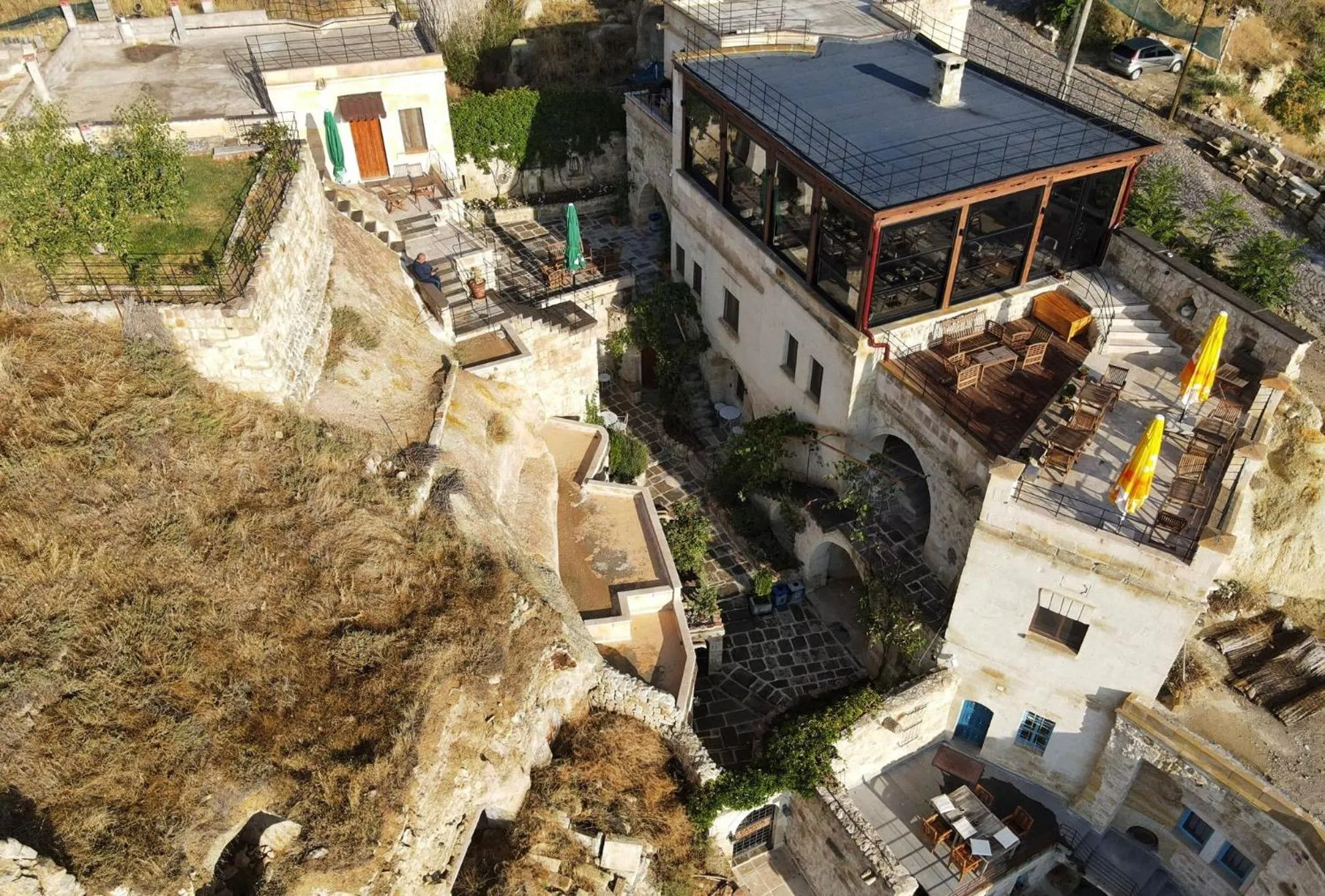 Property building in Canyon Cave Hotel