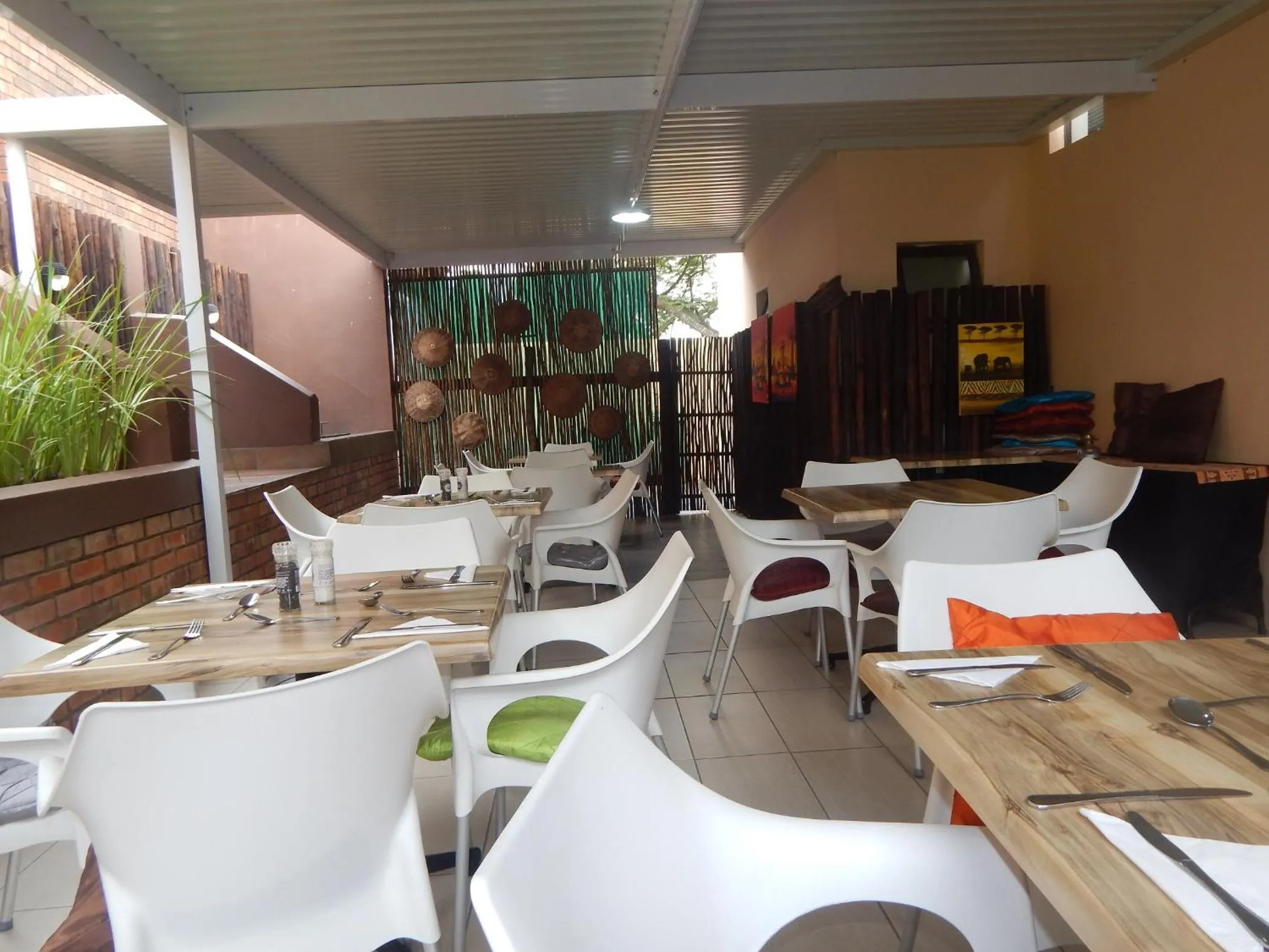 Patio in St Lucia Lodge