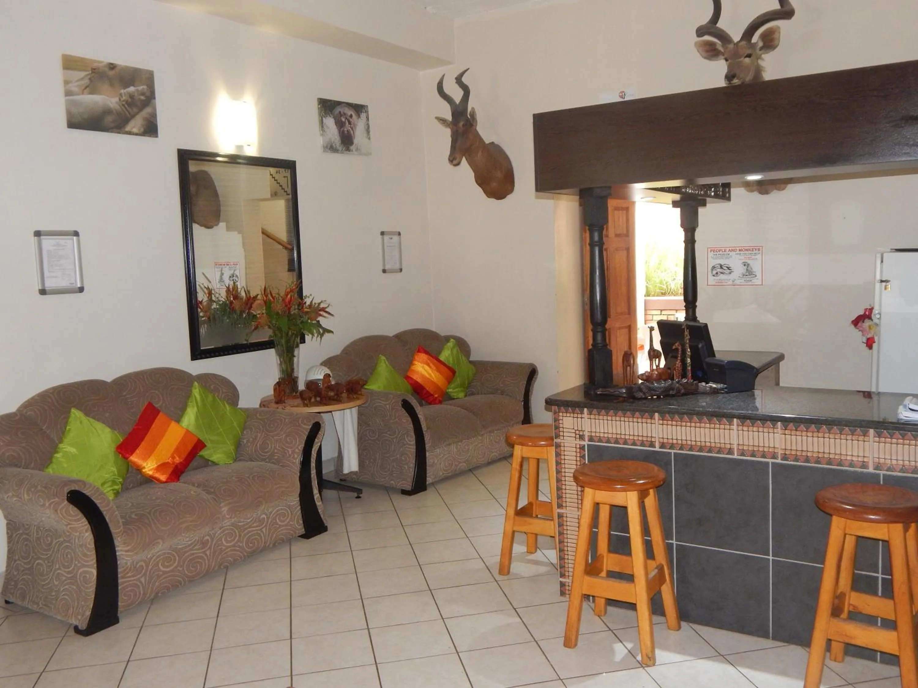 Lounge or bar in St Lucia Lodge