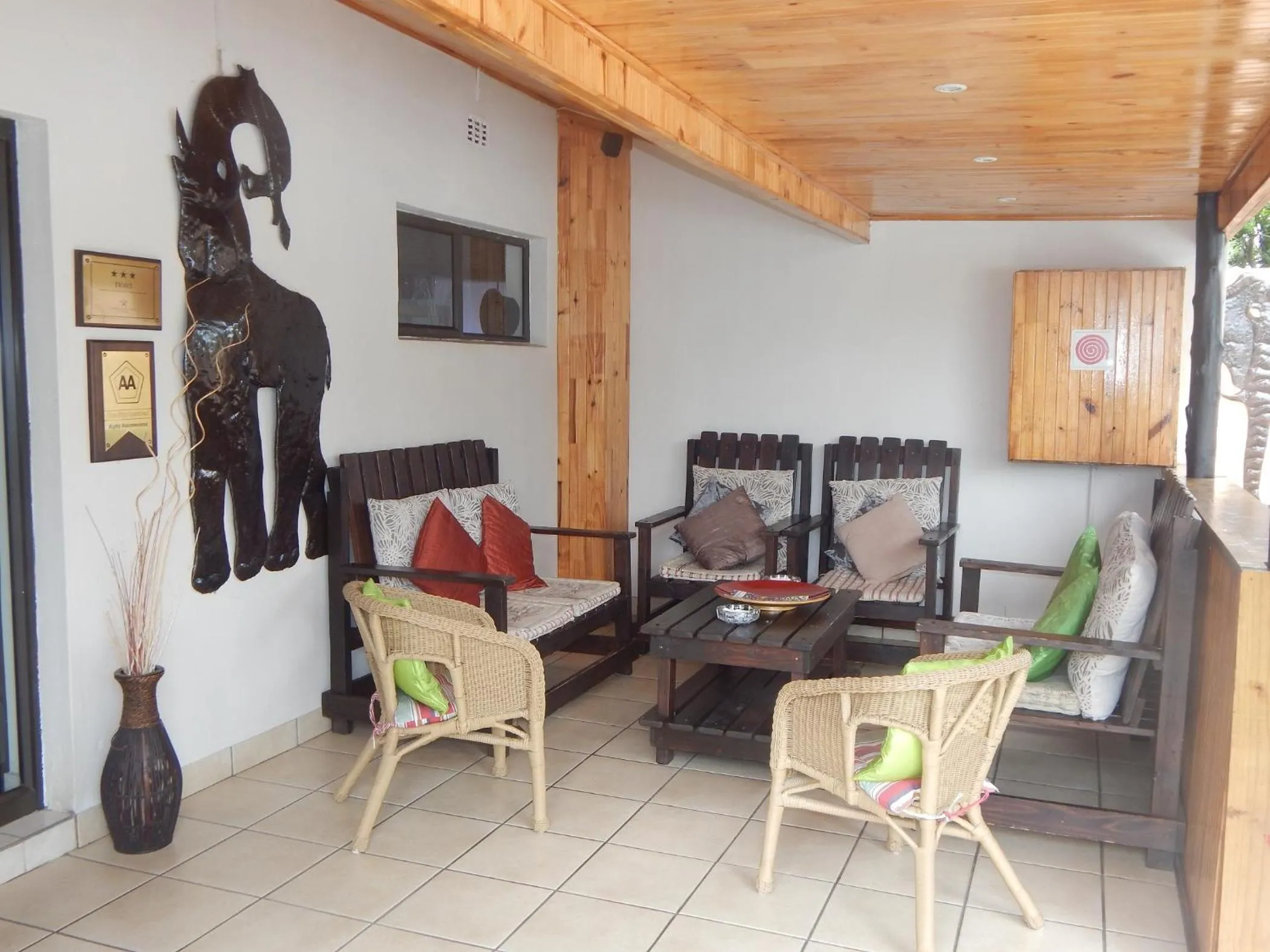 Patio in St Lucia Lodge