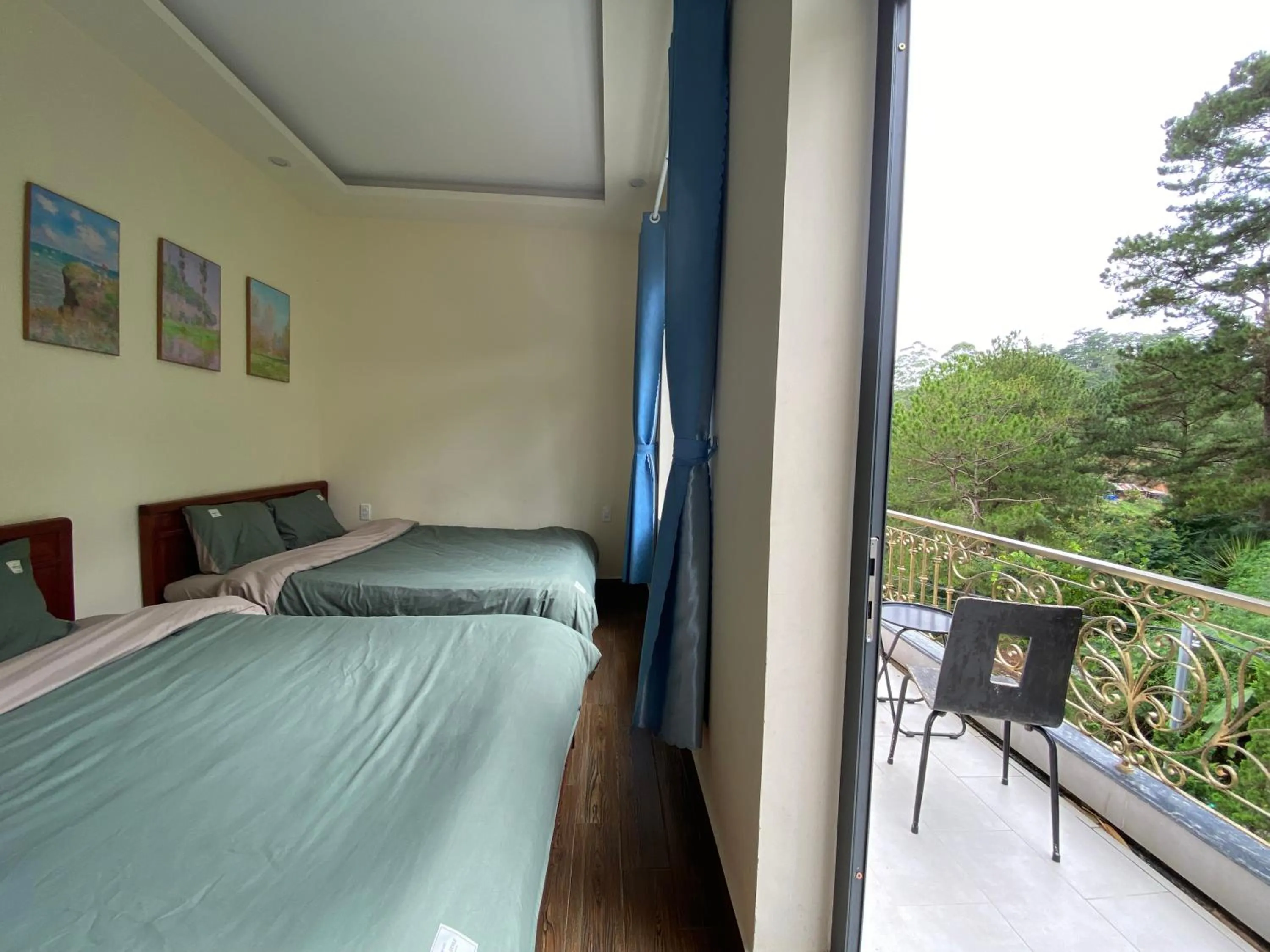 Balcony/Terrace, Bed in D Home Da Lat 2