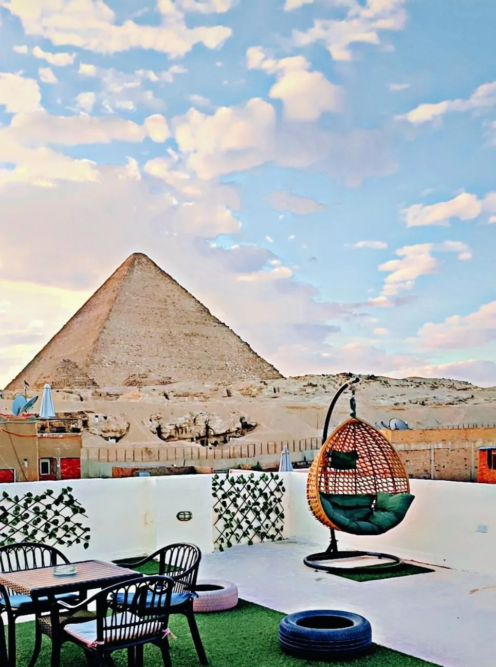 Day in Solima Pyramids View