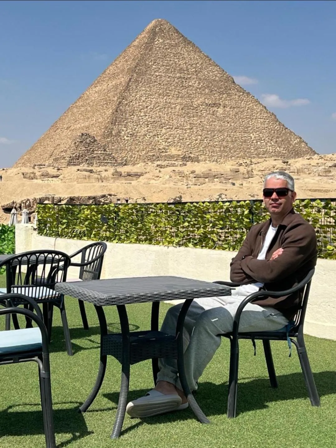 View (from property/room) in Solima Pyramids View