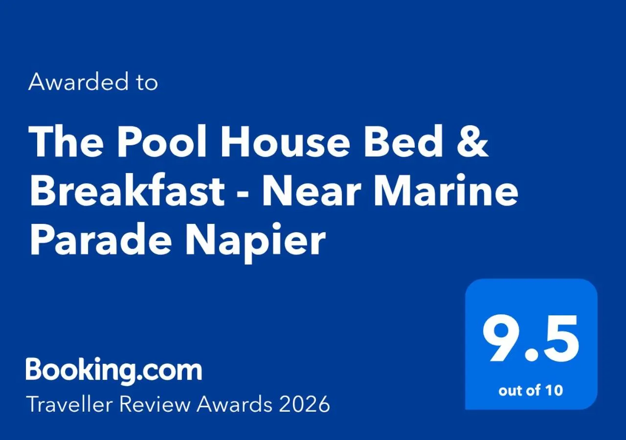 The Pool House Bed & Breakfast - Near Marine Parade Napier