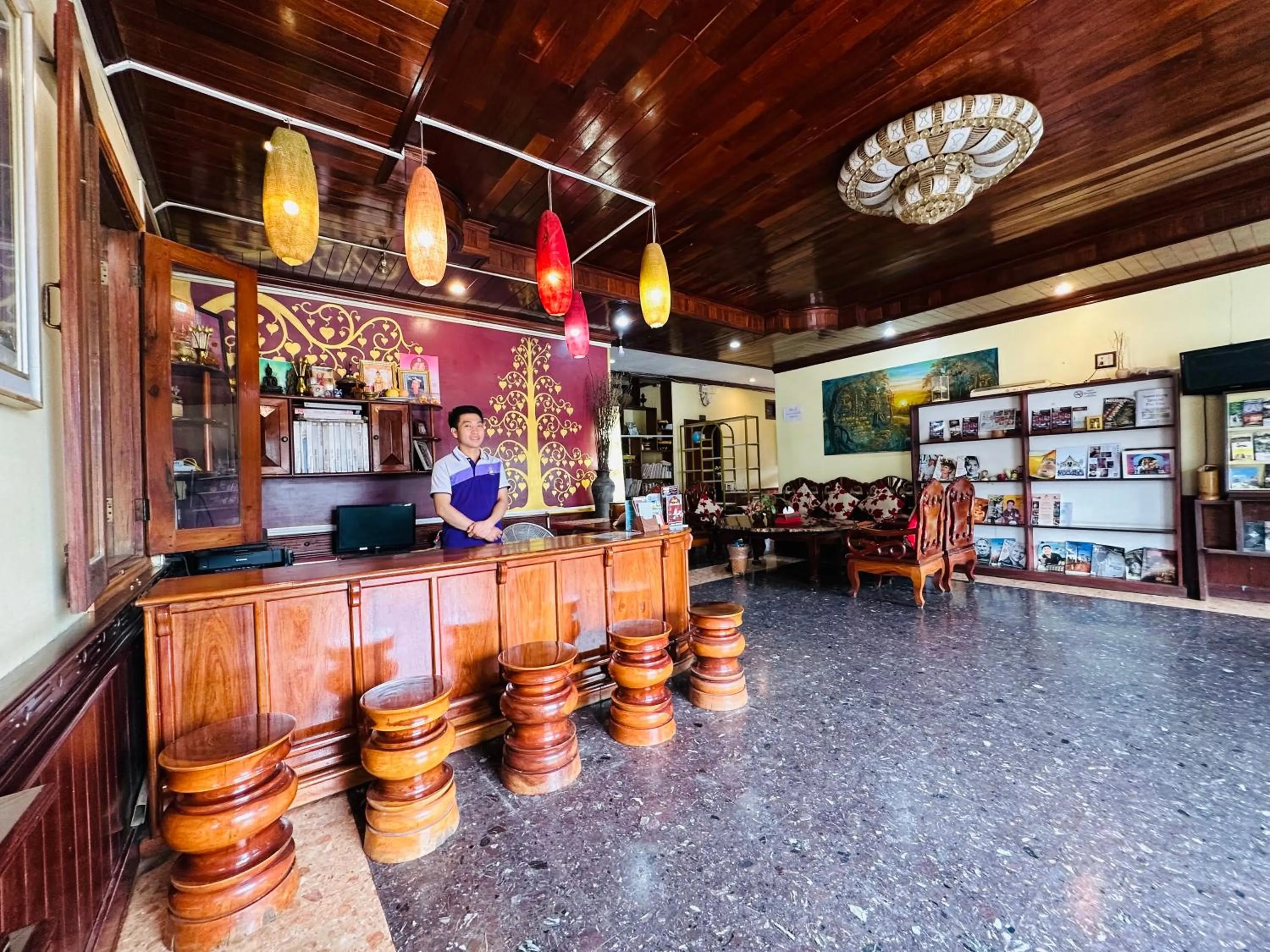 Lounge or bar in Visoun Luang Prabang Hotel