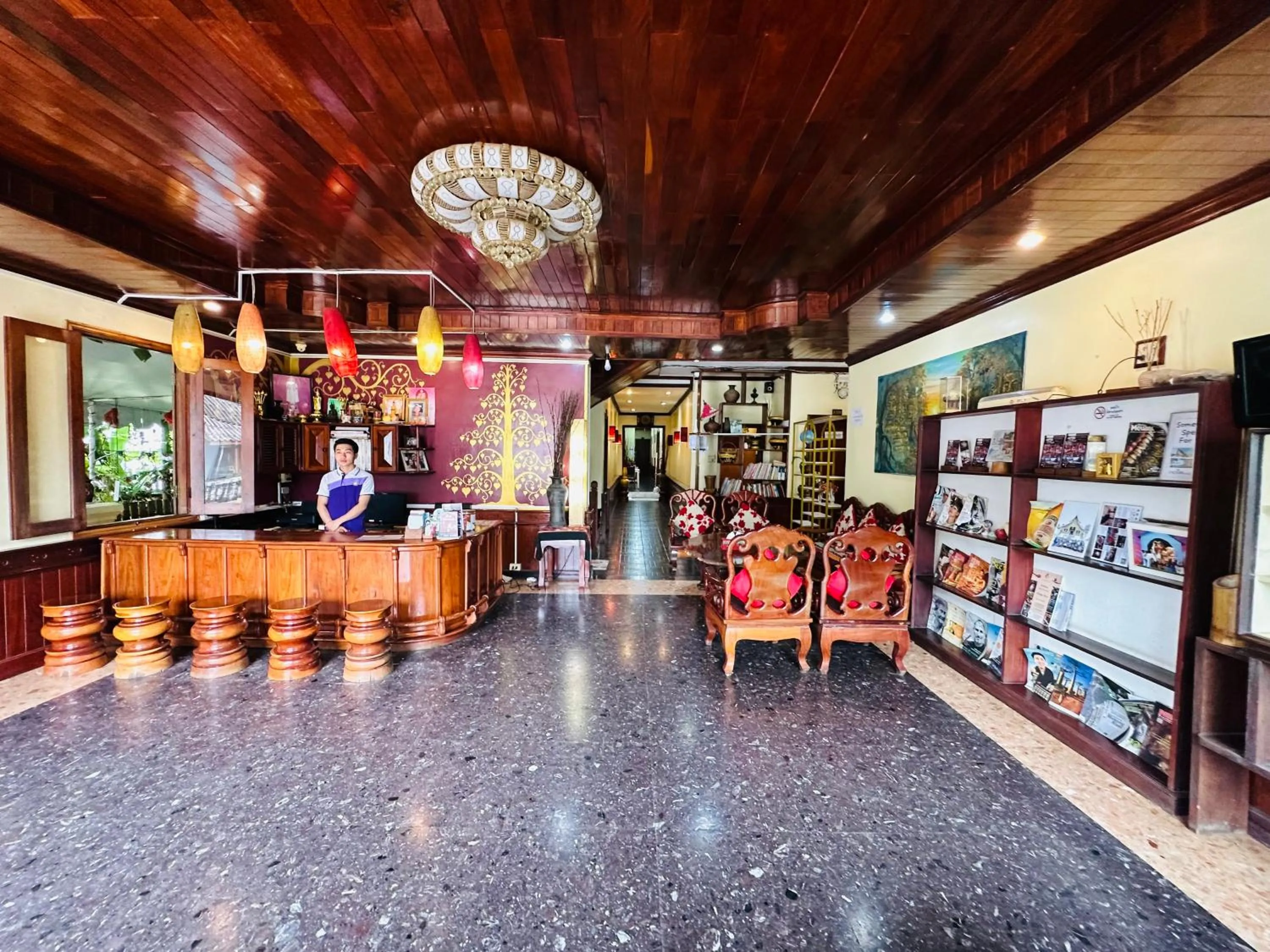 Seating area in Visoun Luang Prabang Hotel