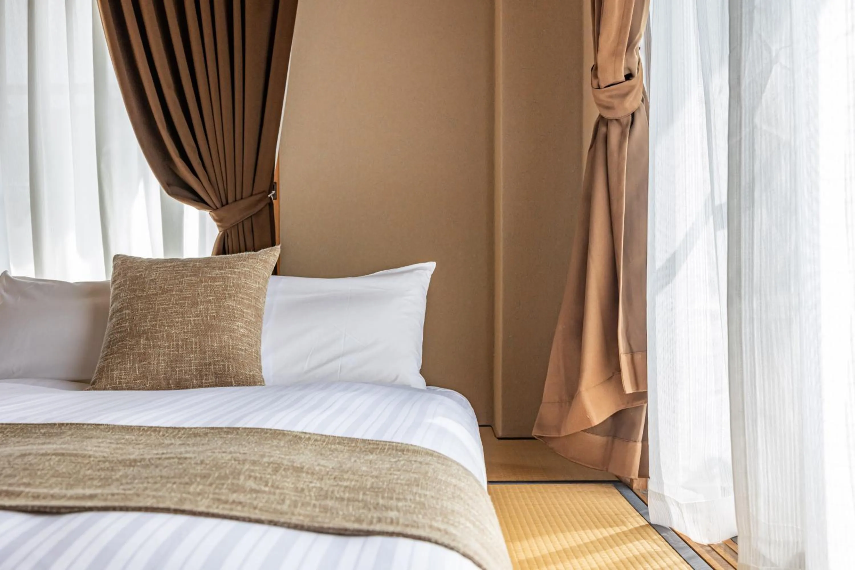 Bed in Azami Ann Maisonette