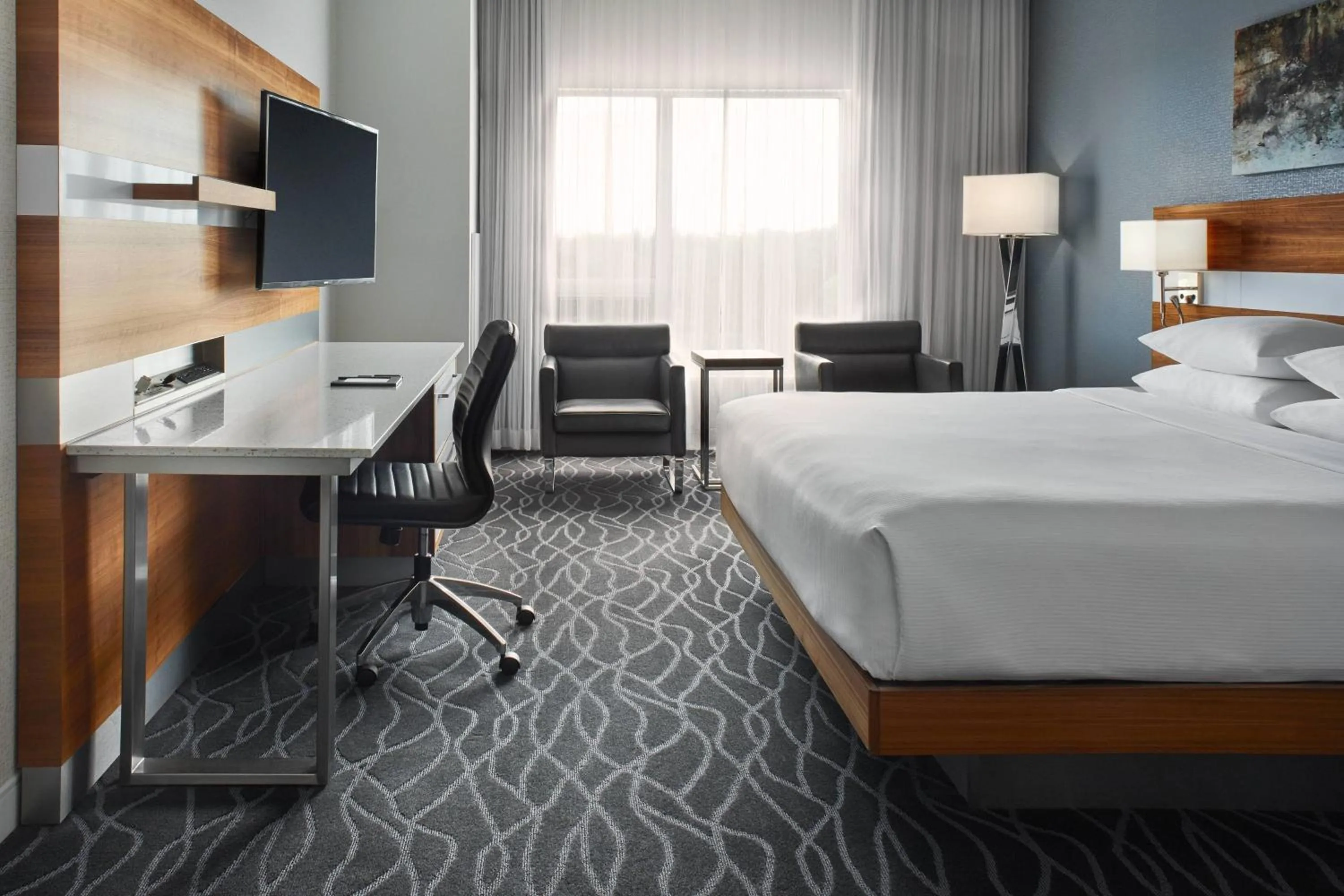 Photo of the whole room, Bed in Delta Hotels by Marriott Waterloo