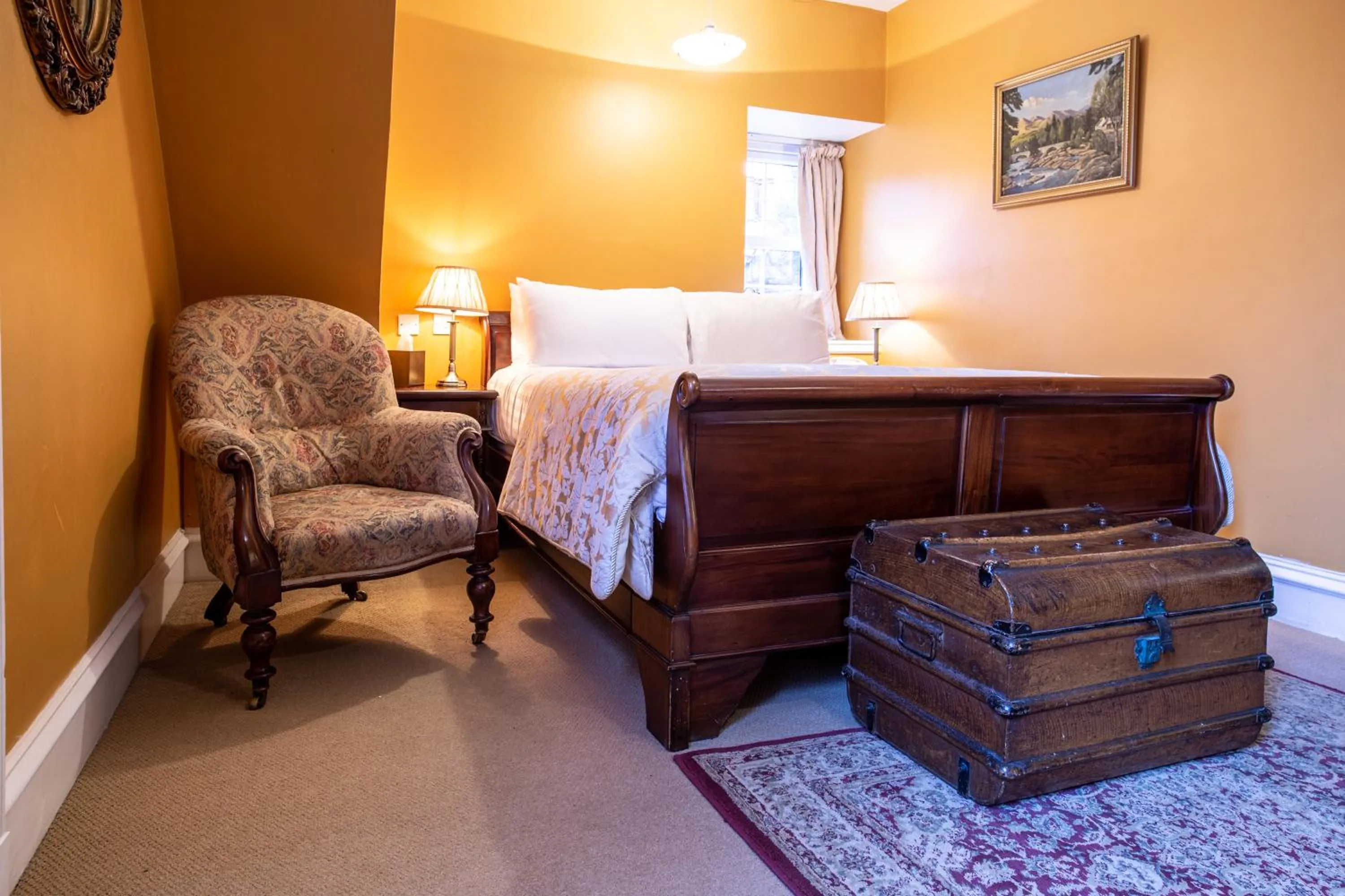 Photo of the whole room, Bed in Dalmunzie Castle Hotel