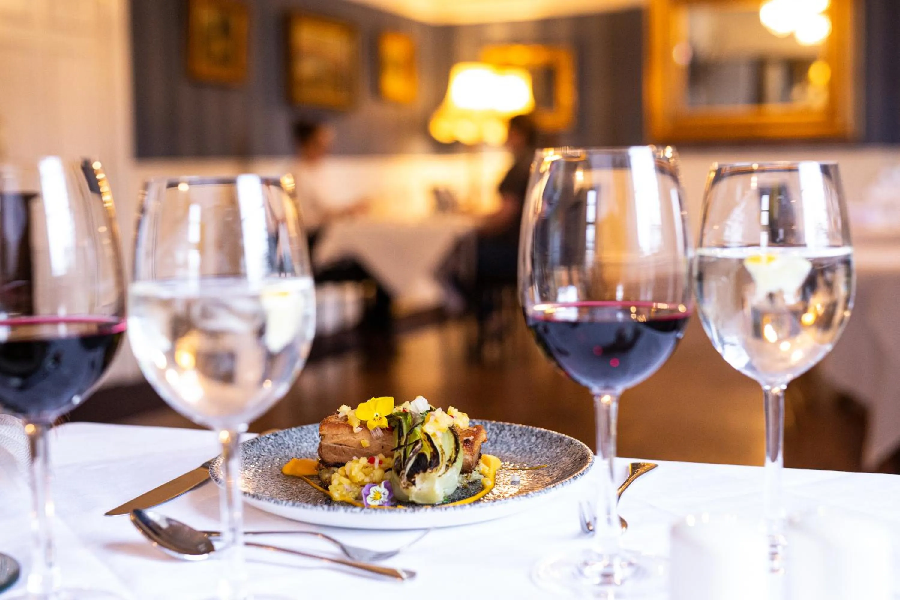 Restaurant/places to eat in Dalmunzie Castle Hotel