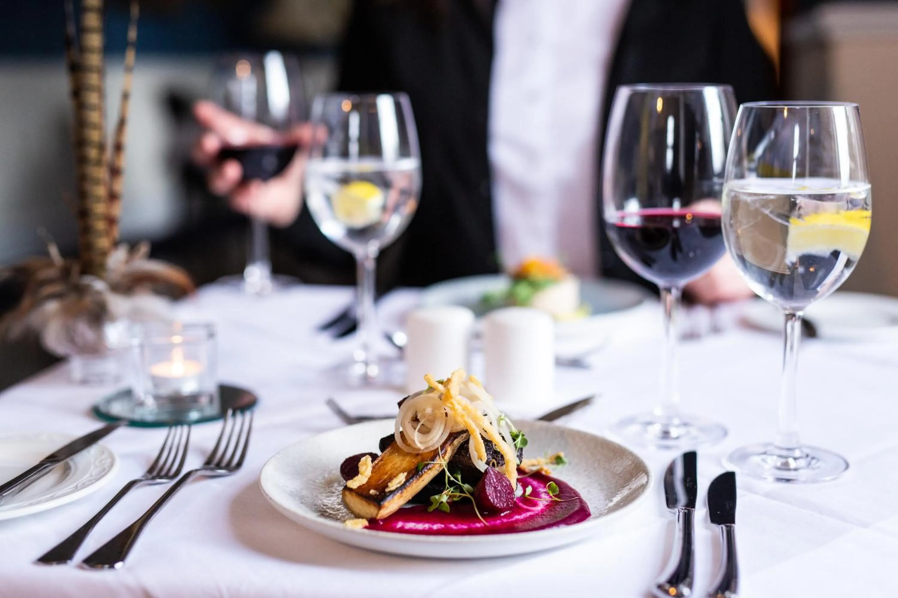 Restaurant/places to eat in Dalmunzie Castle Hotel