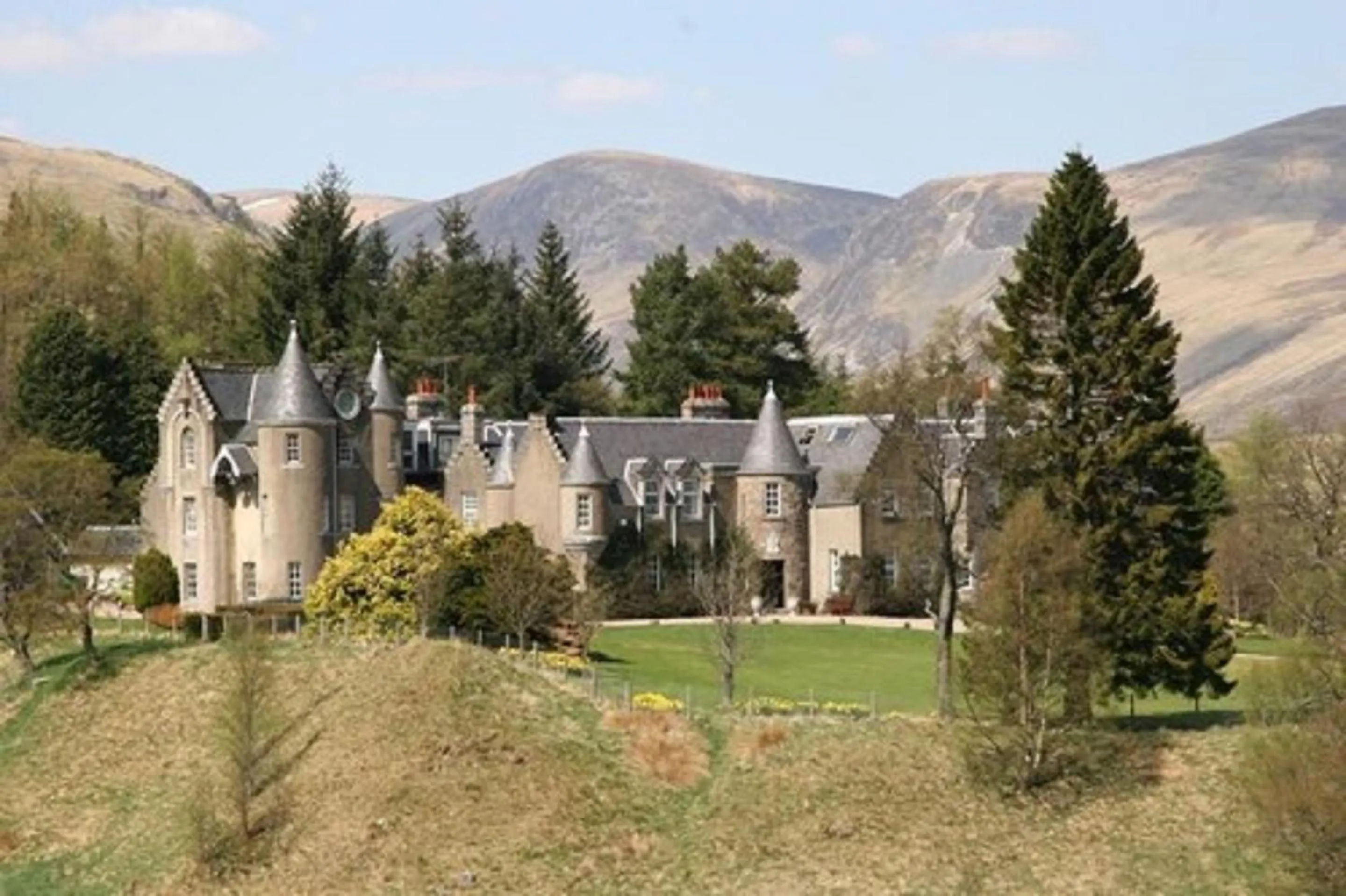 Property building in Dalmunzie Castle Hotel