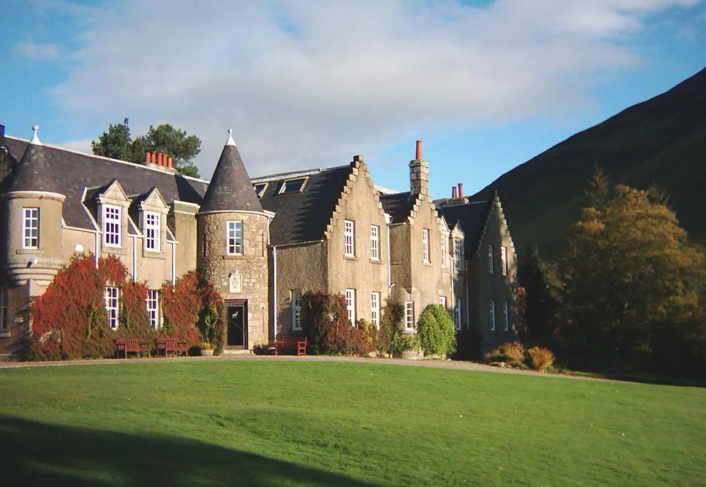 Property building in Dalmunzie Castle Hotel